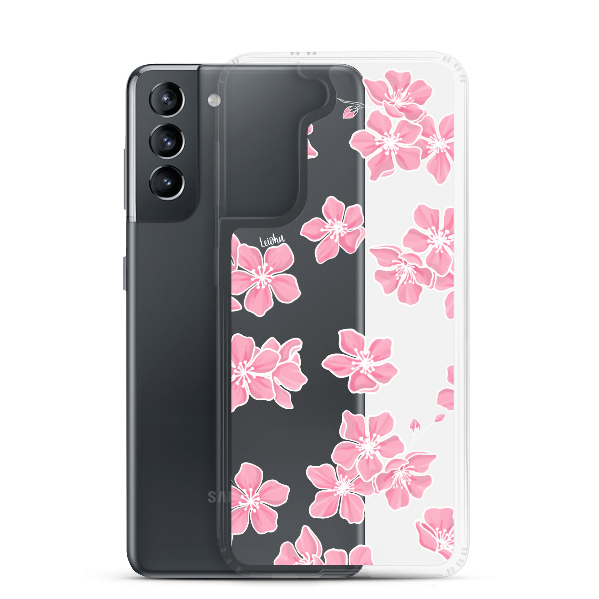 Cherry Blossom - Clear Case for Samsung® - LEIOHU DESIGNS