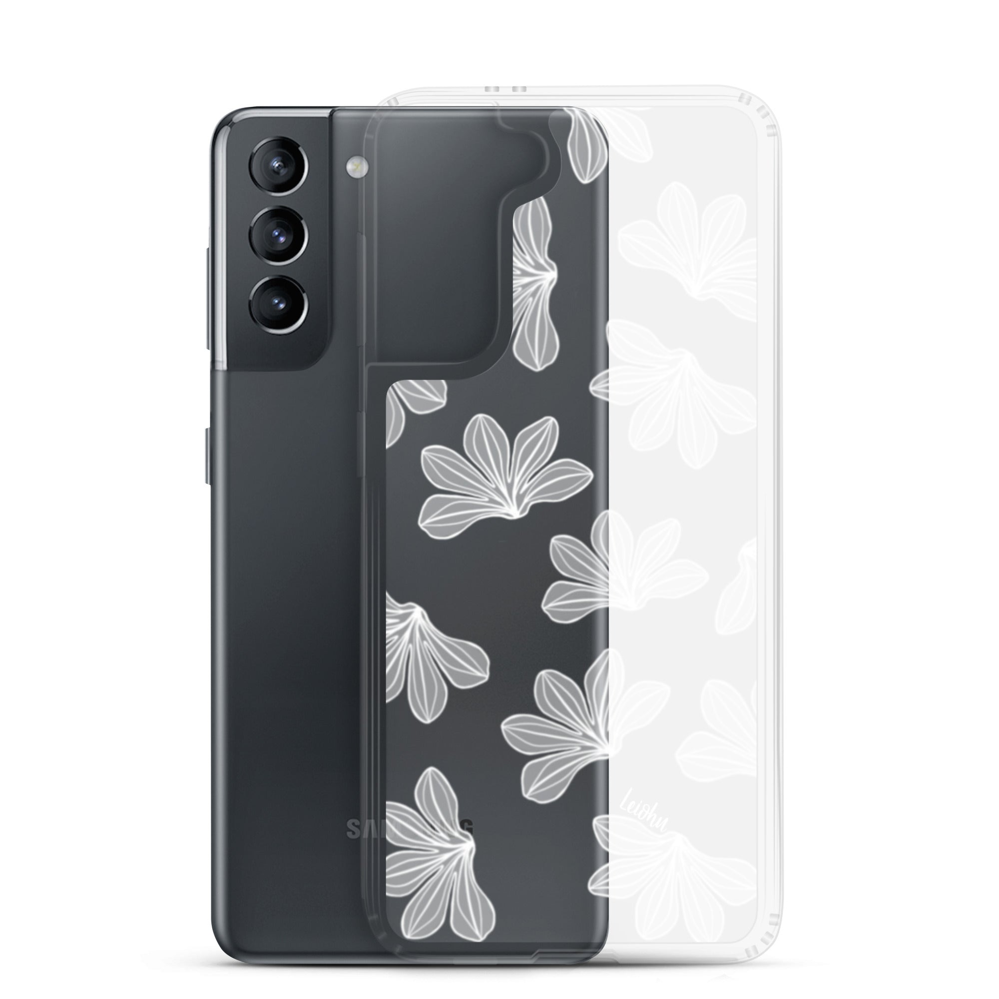 Naupaka - Clear Case for Samsung® - LEIOHU DESIGNS