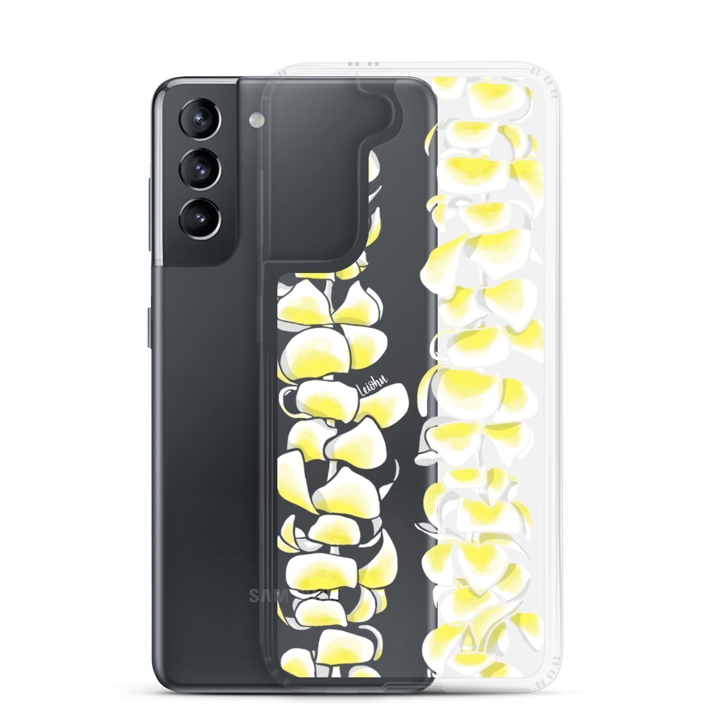 Plumeria - Clear Case for Samsung®