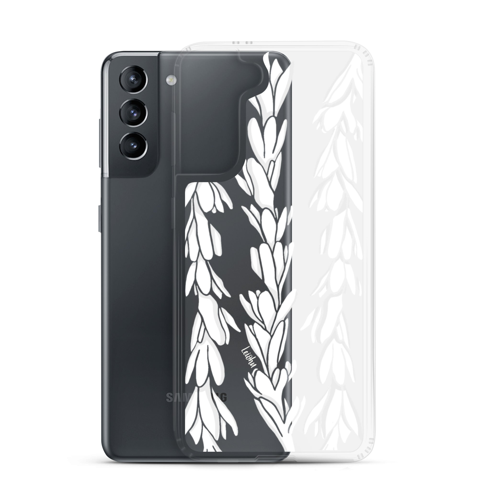 Tuberose Lei - Clear Case for Samsung® - LEIOHU DESIGNS