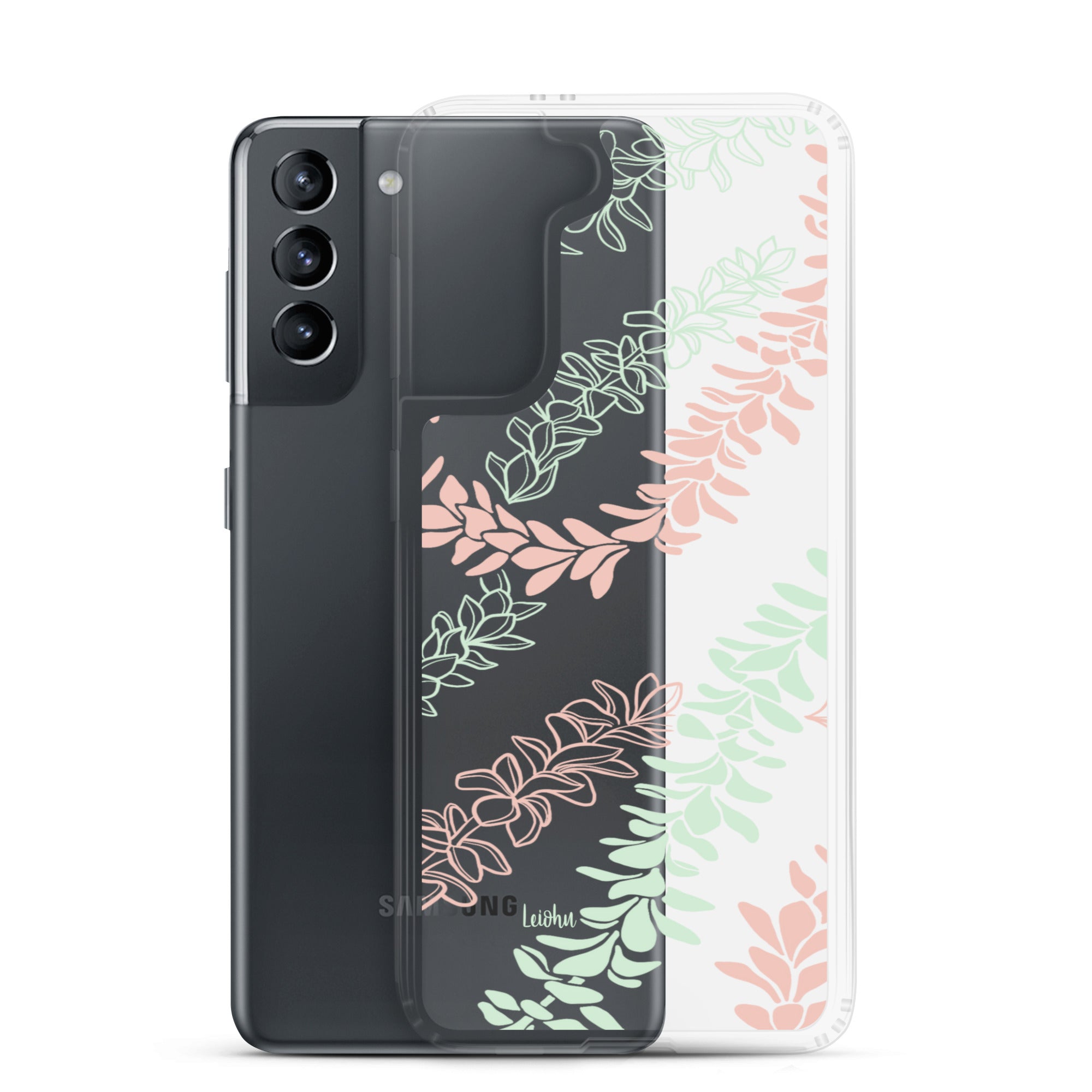 Groovy Pua Melia - Clear Case for Samsung® - LEIOHU DESIGNS