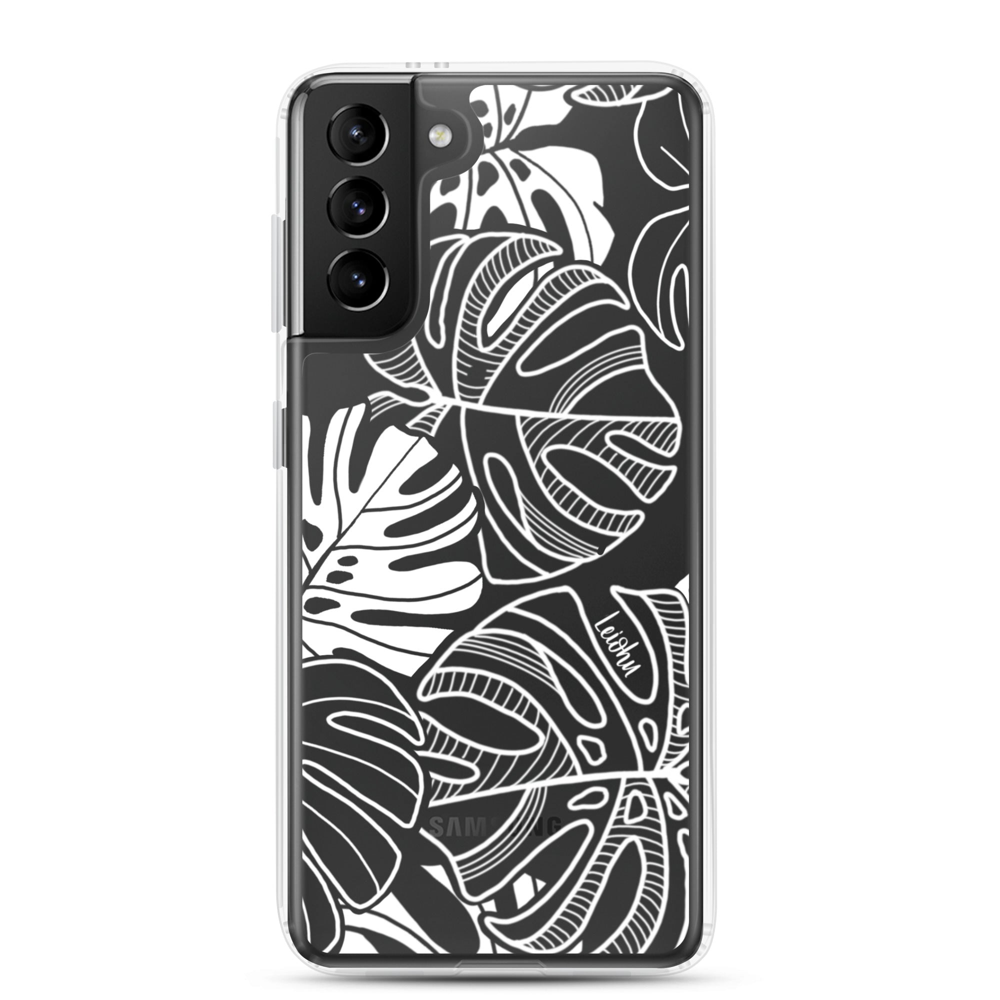 Monstera Dream - Clear Case for Samsung® - LEIOHU DESIGNS