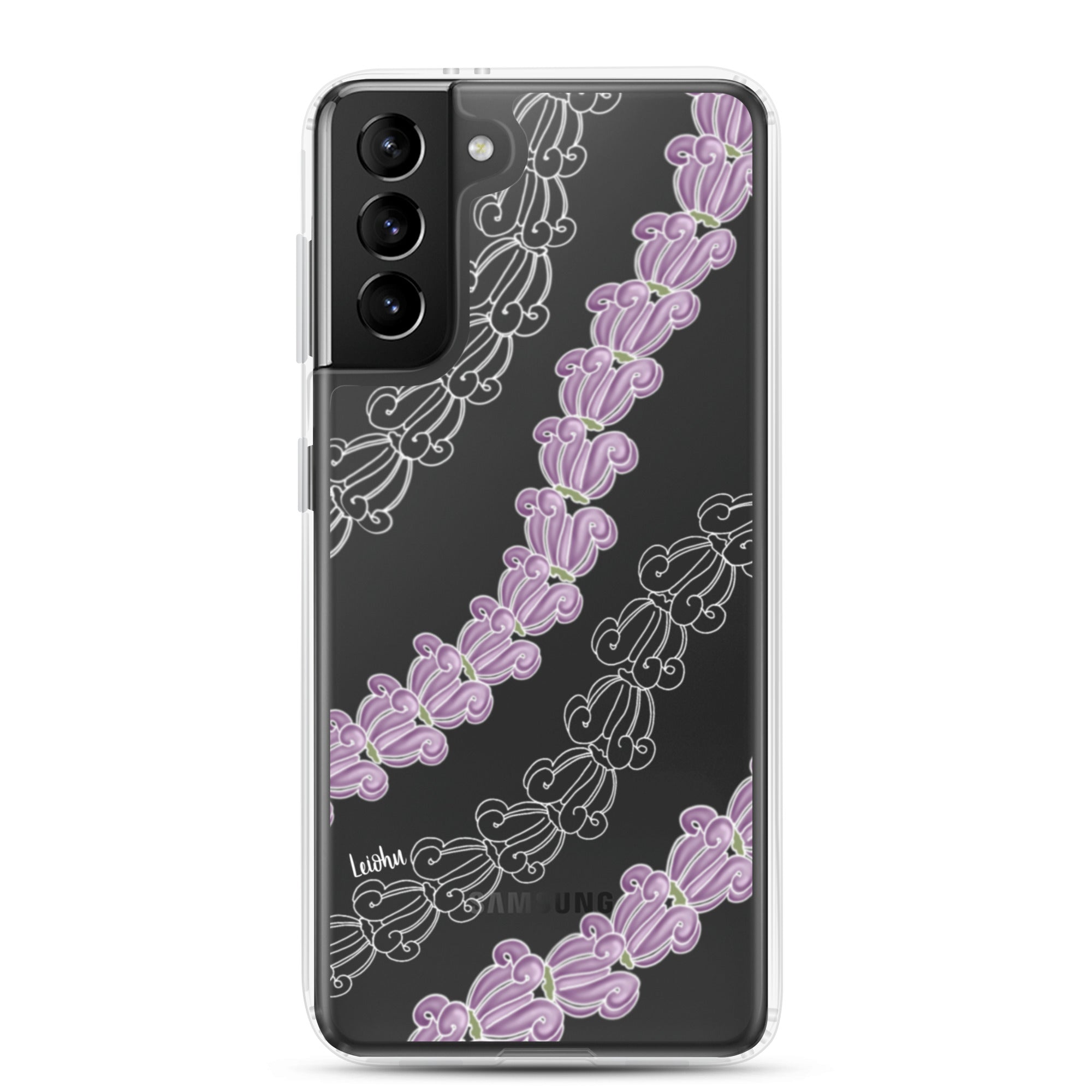 Crown lei - Clear Case for Samsung® - LEIOHU DESIGNS