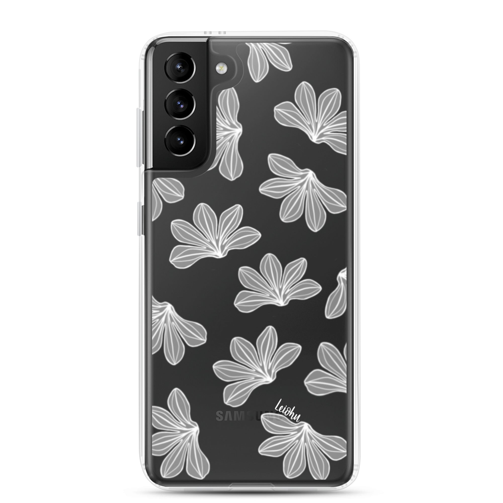 Naupaka - Clear Case for Samsung® - LEIOHU DESIGNS