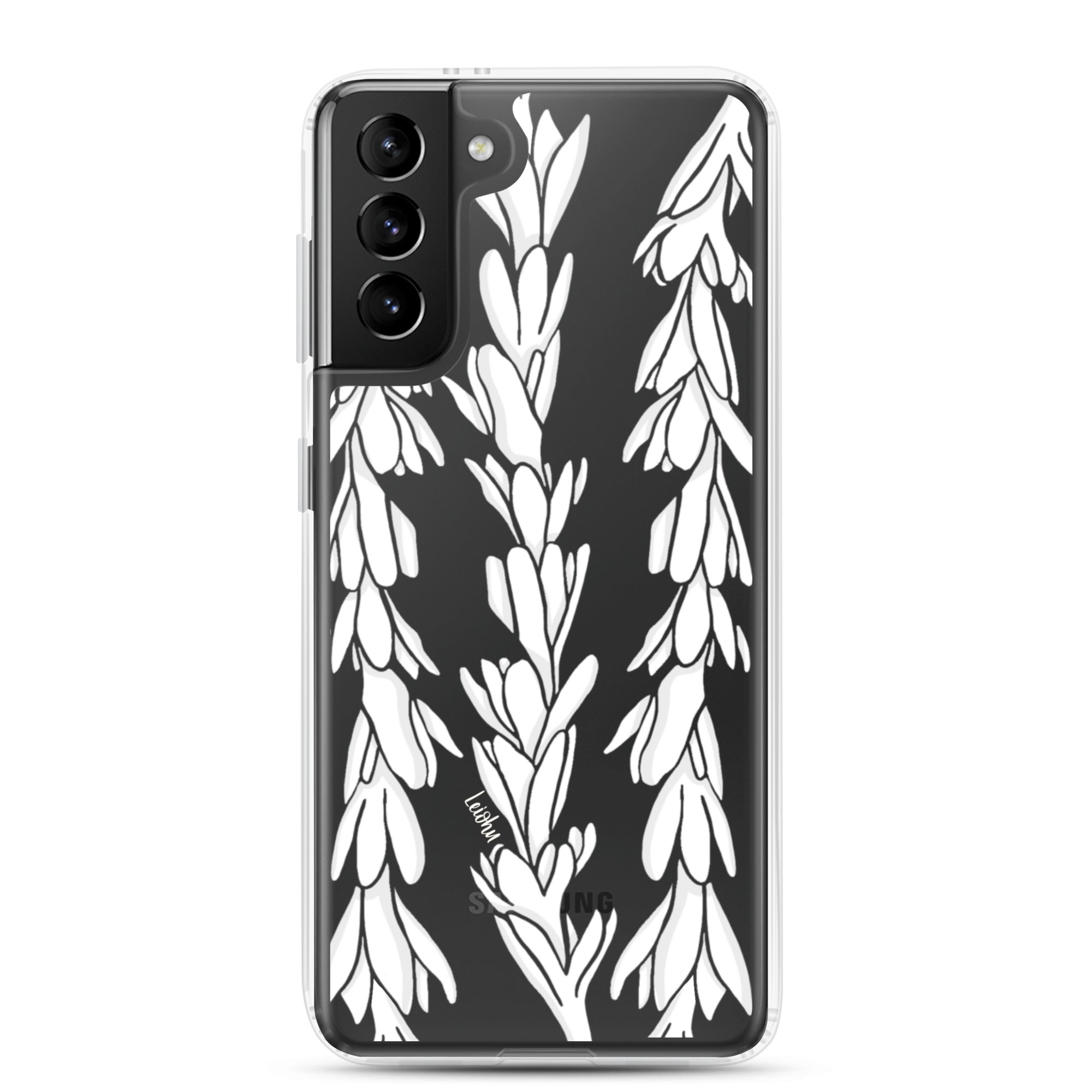 Tuberose Lei - Clear Case for Samsung® - LEIOHU DESIGNS