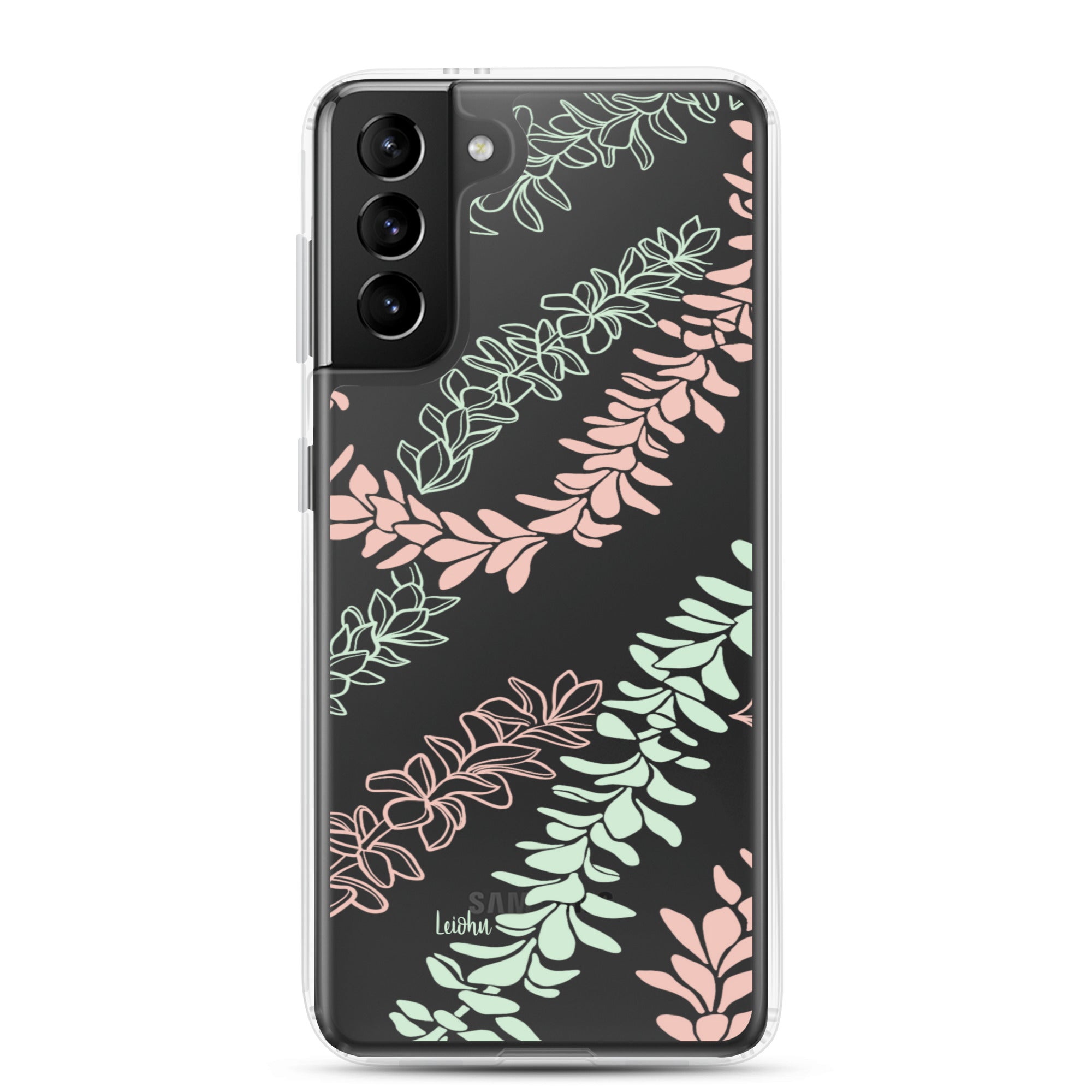 Groovy Pua Melia - Clear Case for Samsung® - LEIOHU DESIGNS