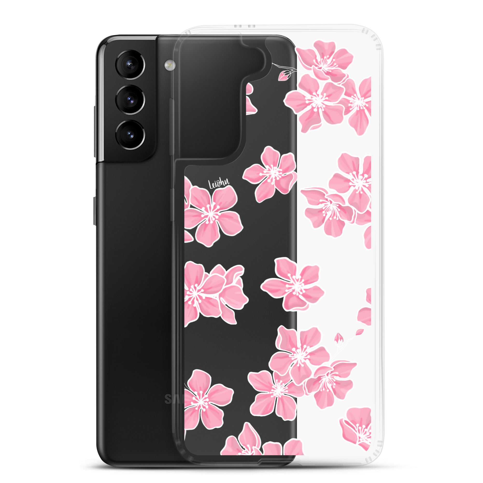 Cherry Blossom - Clear Case for Samsung® - LEIOHU DESIGNS