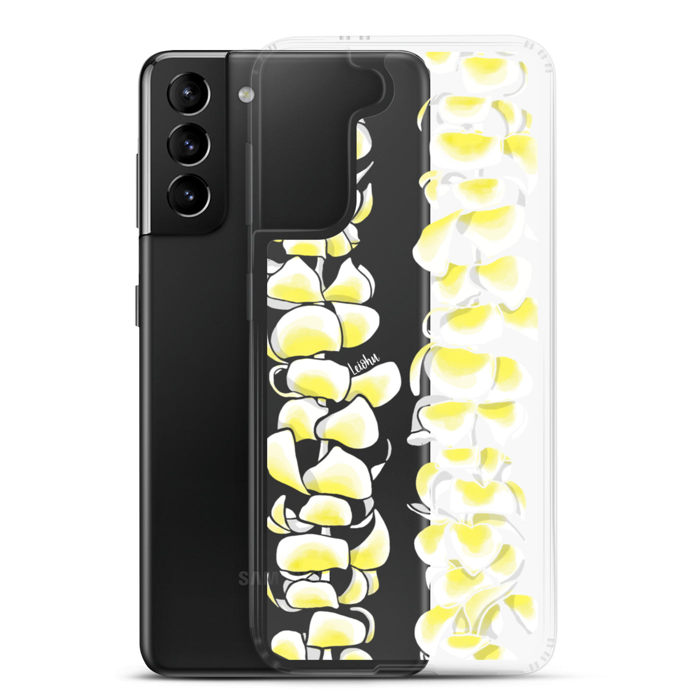 Plumeria - Clear Case for Samsung®