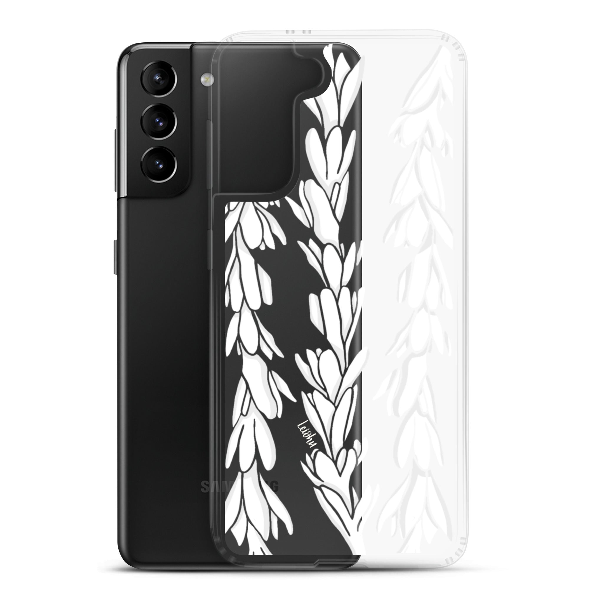 Tuberose Lei - Clear Case for Samsung® - LEIOHU DESIGNS