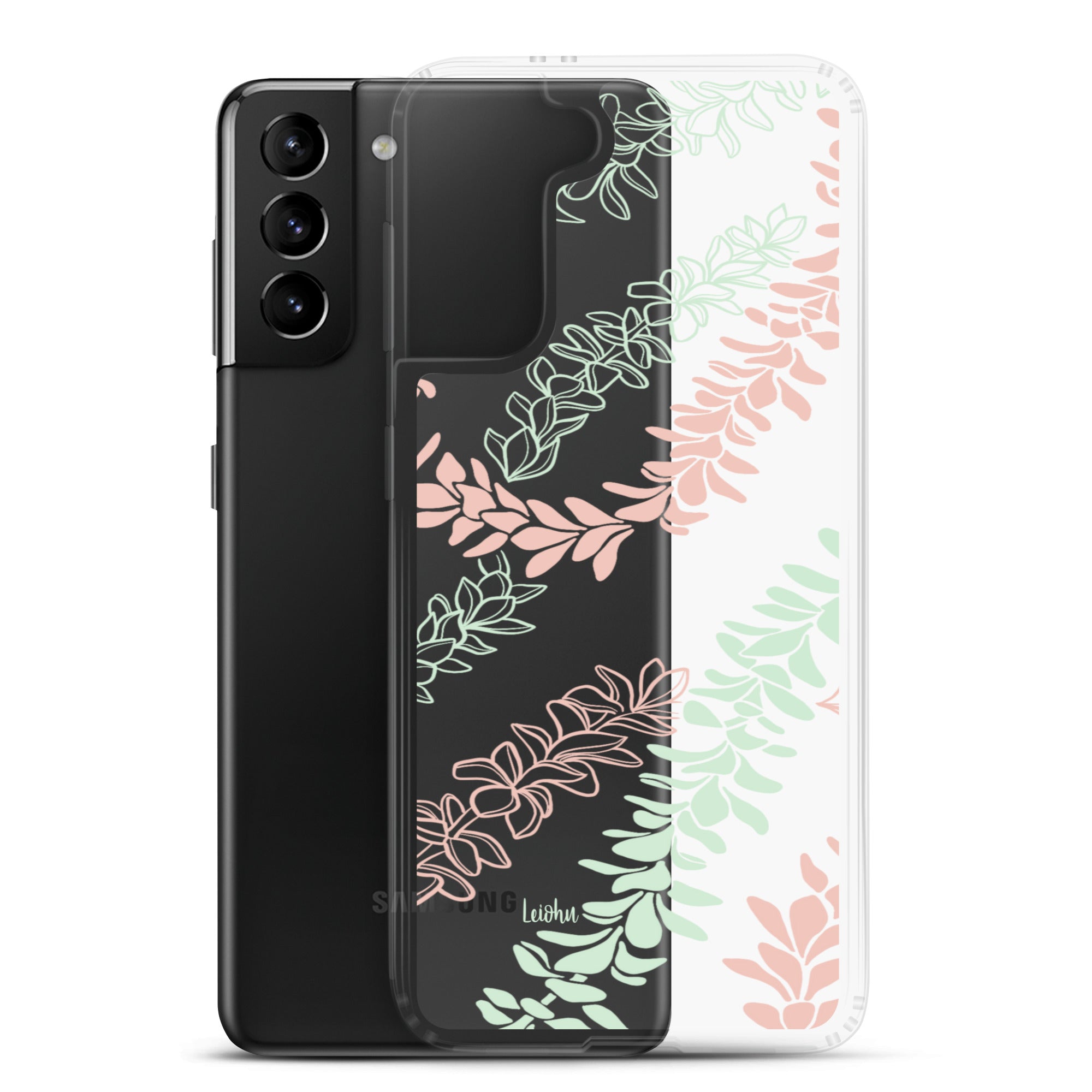 Groovy Pua Melia - Clear Case for Samsung® - LEIOHU DESIGNS