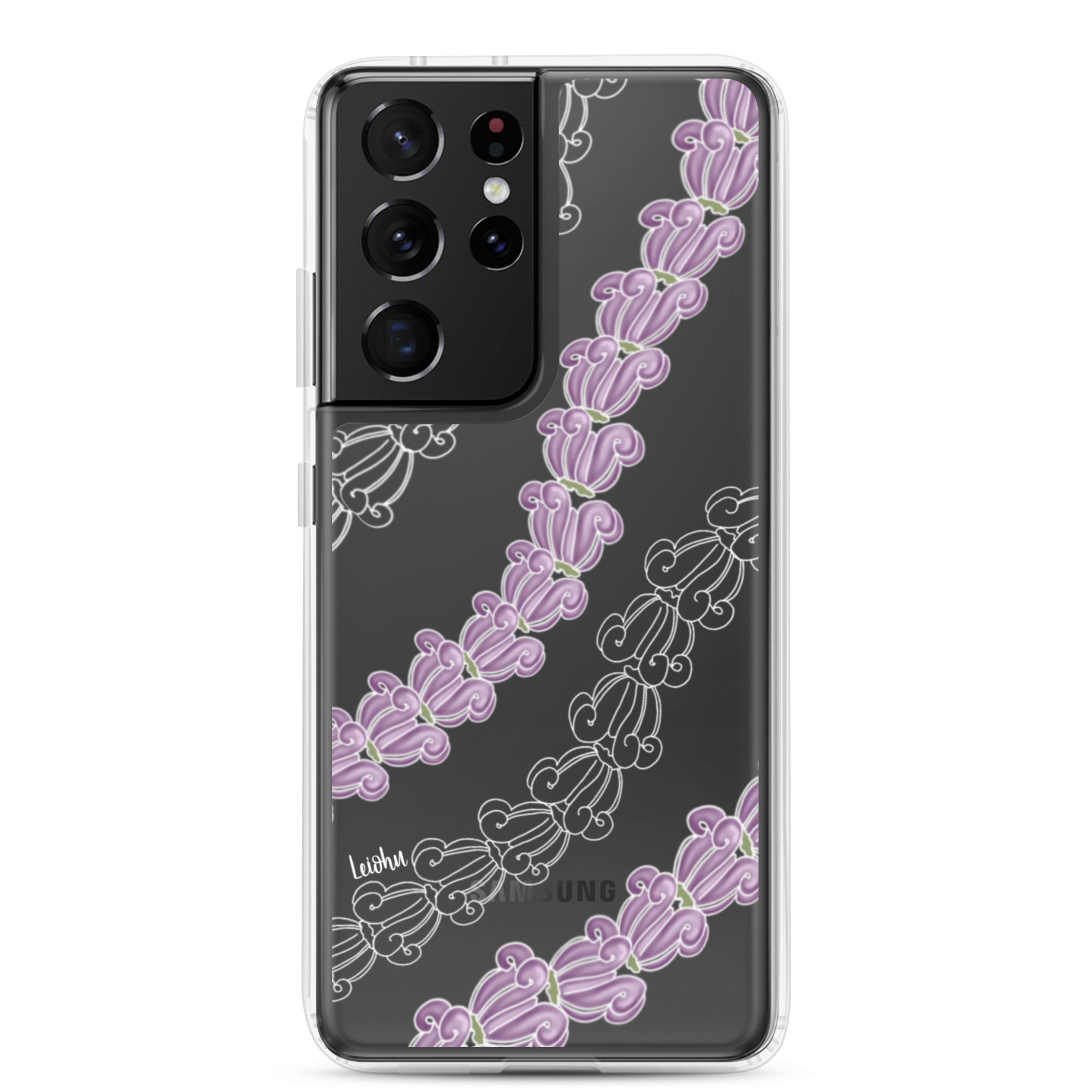 Crown lei - Clear Case for Samsung® - LEIOHU DESIGNS