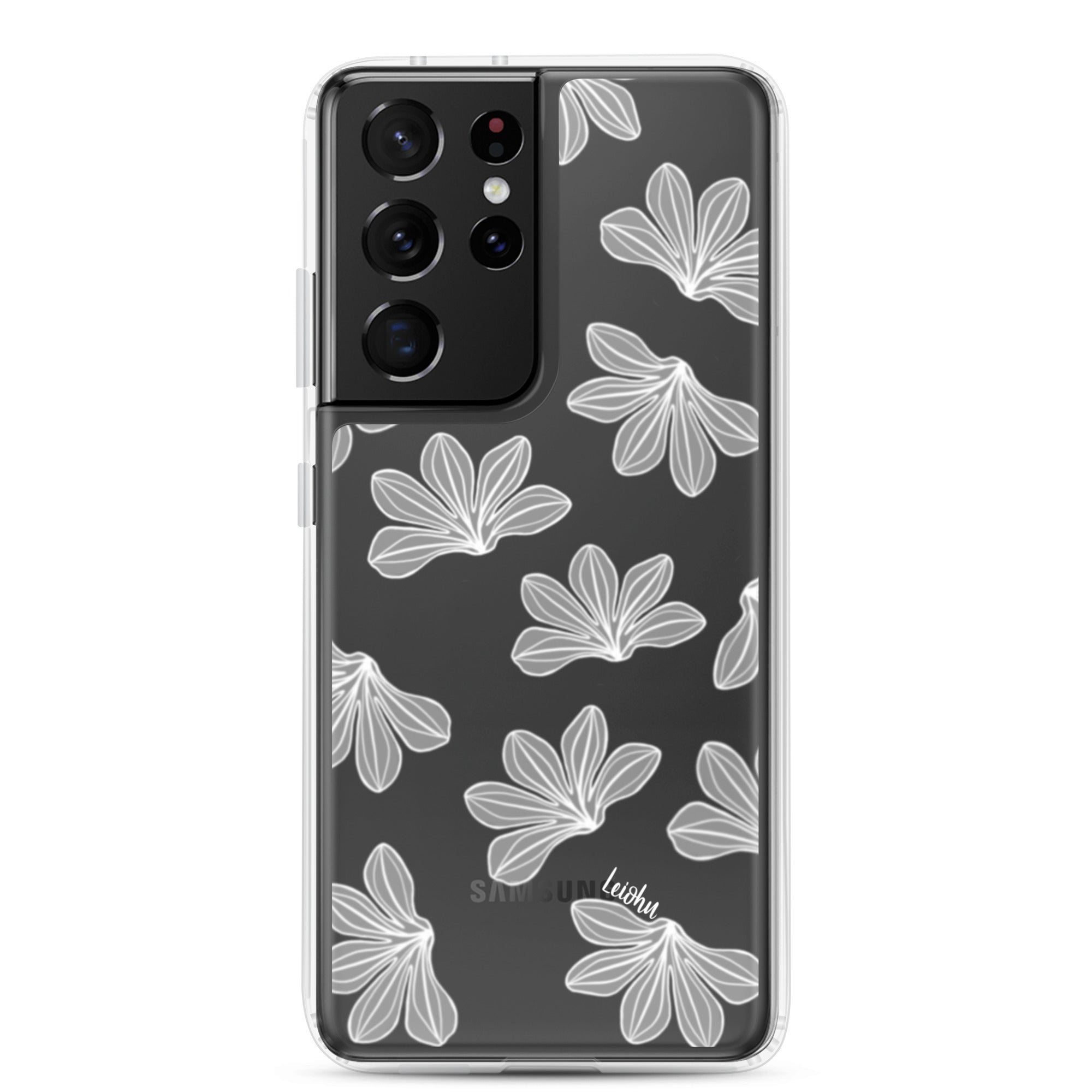 Naupaka - Clear Case for Samsung® - LEIOHU DESIGNS