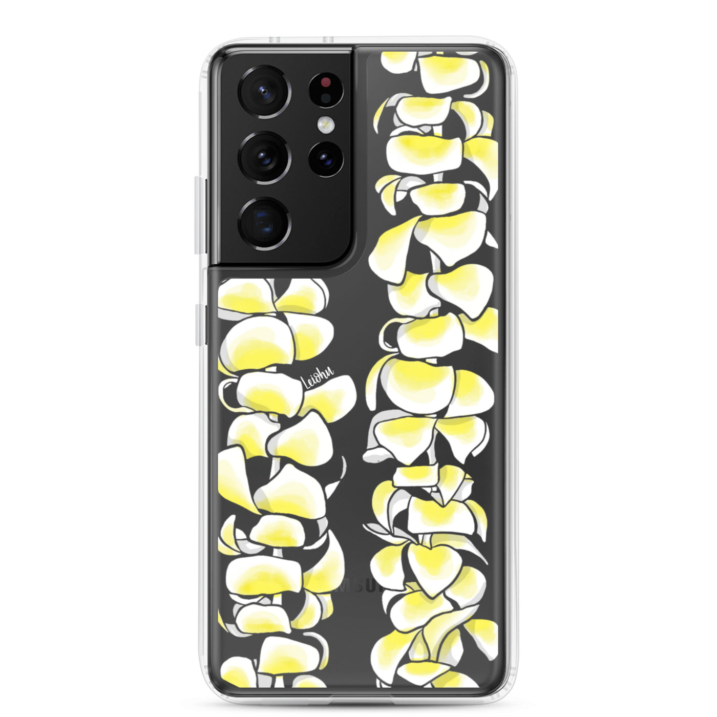 Plumeria - Clear Case for Samsung®