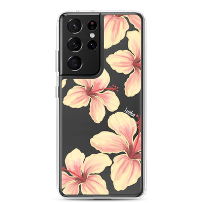 Hibiscus - Clear Case for Samsung®