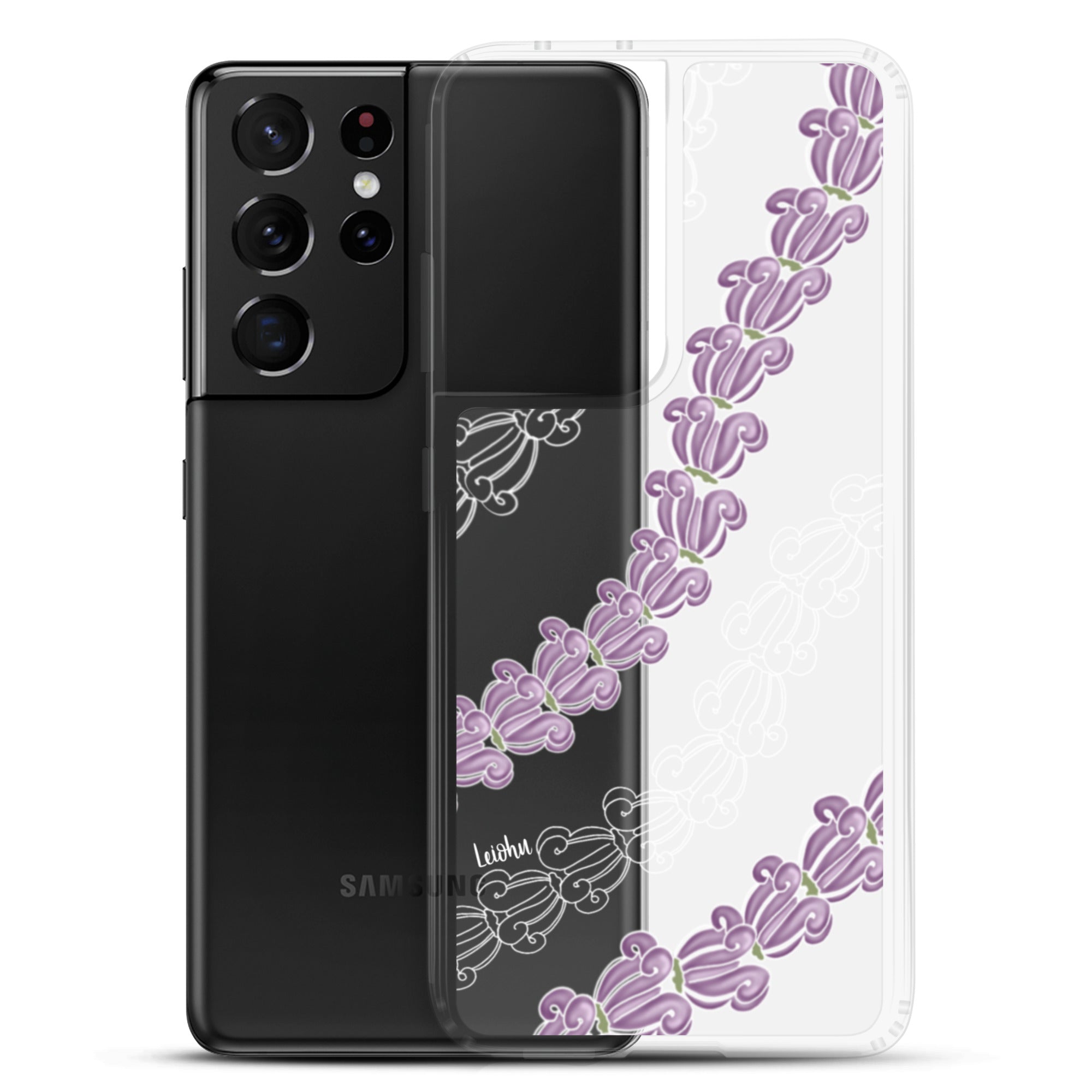 Crown lei - Clear Case for Samsung® - LEIOHU DESIGNS