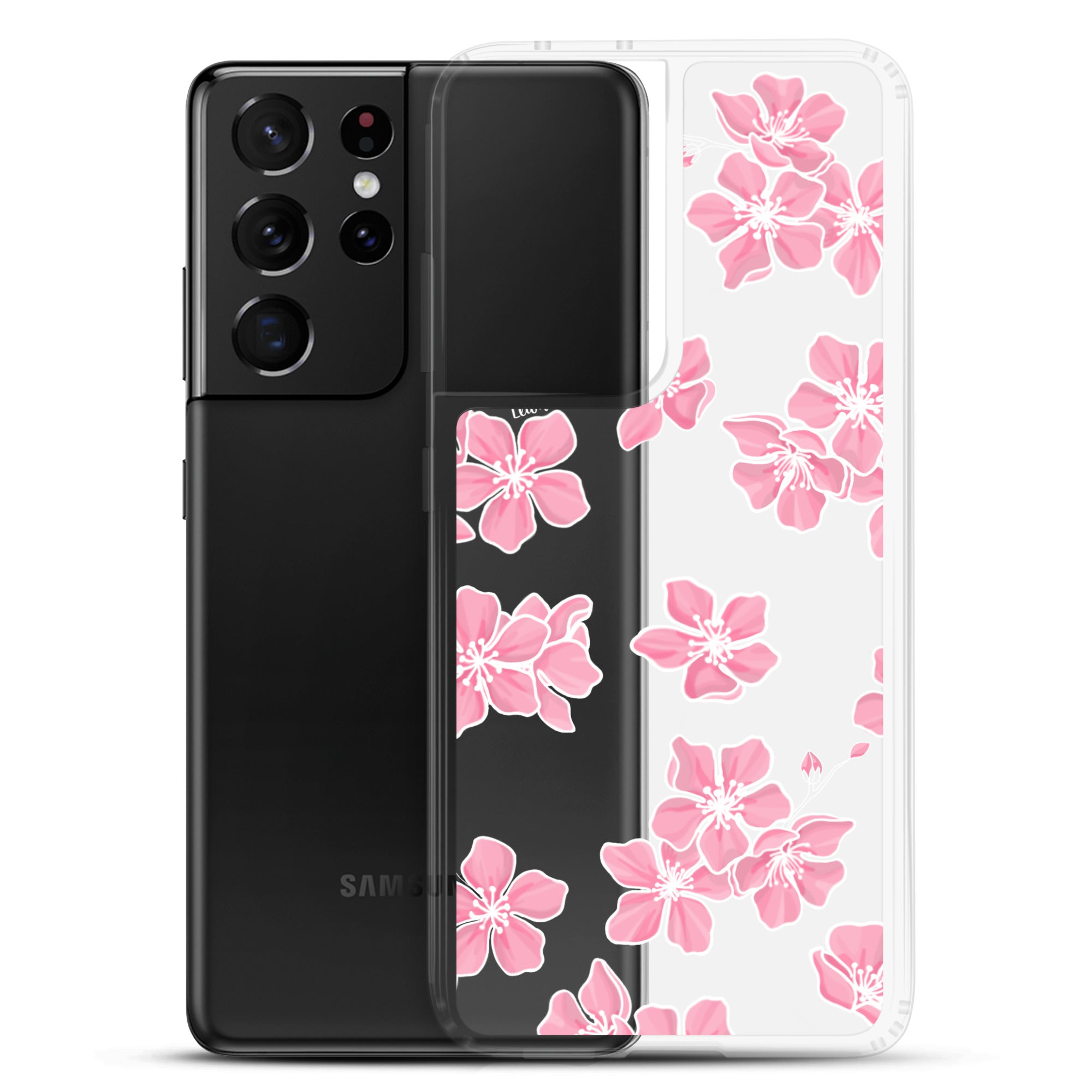 Cherry Blossom - Clear Case for Samsung® - LEIOHU DESIGNS