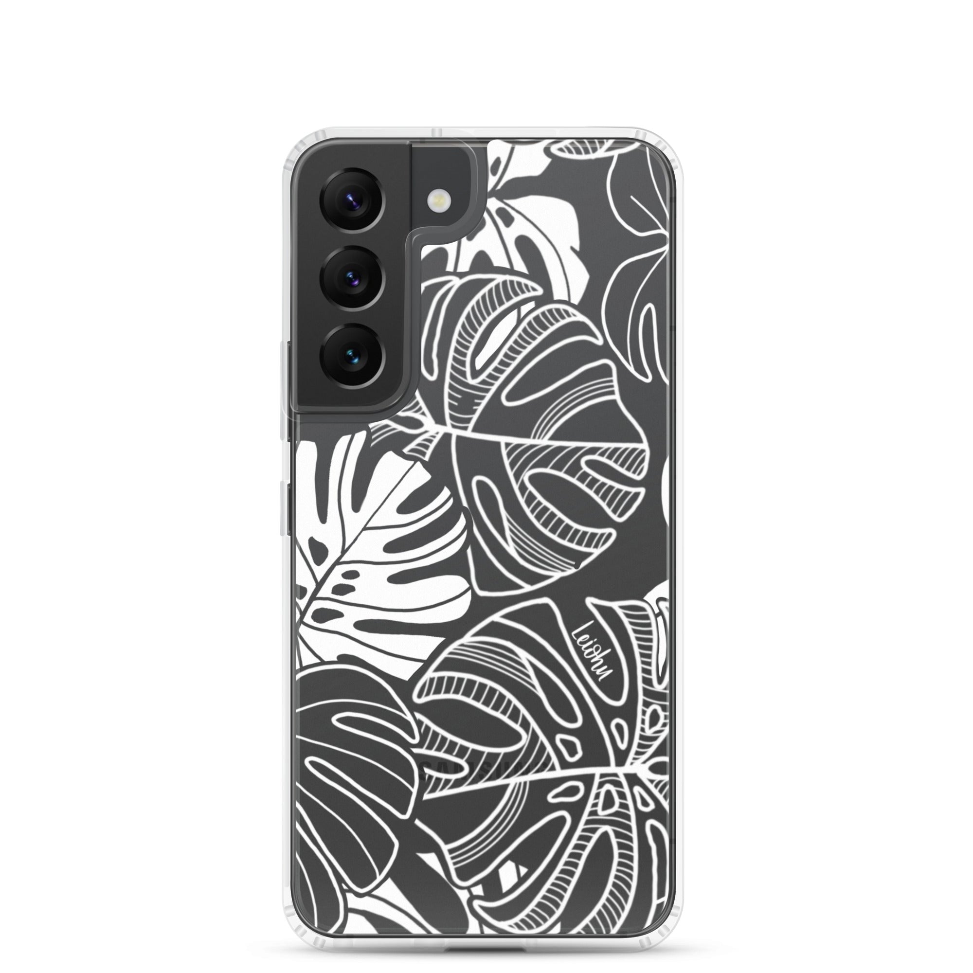 Monstera Dream - Clear Case for Samsung® - LEIOHU DESIGNS