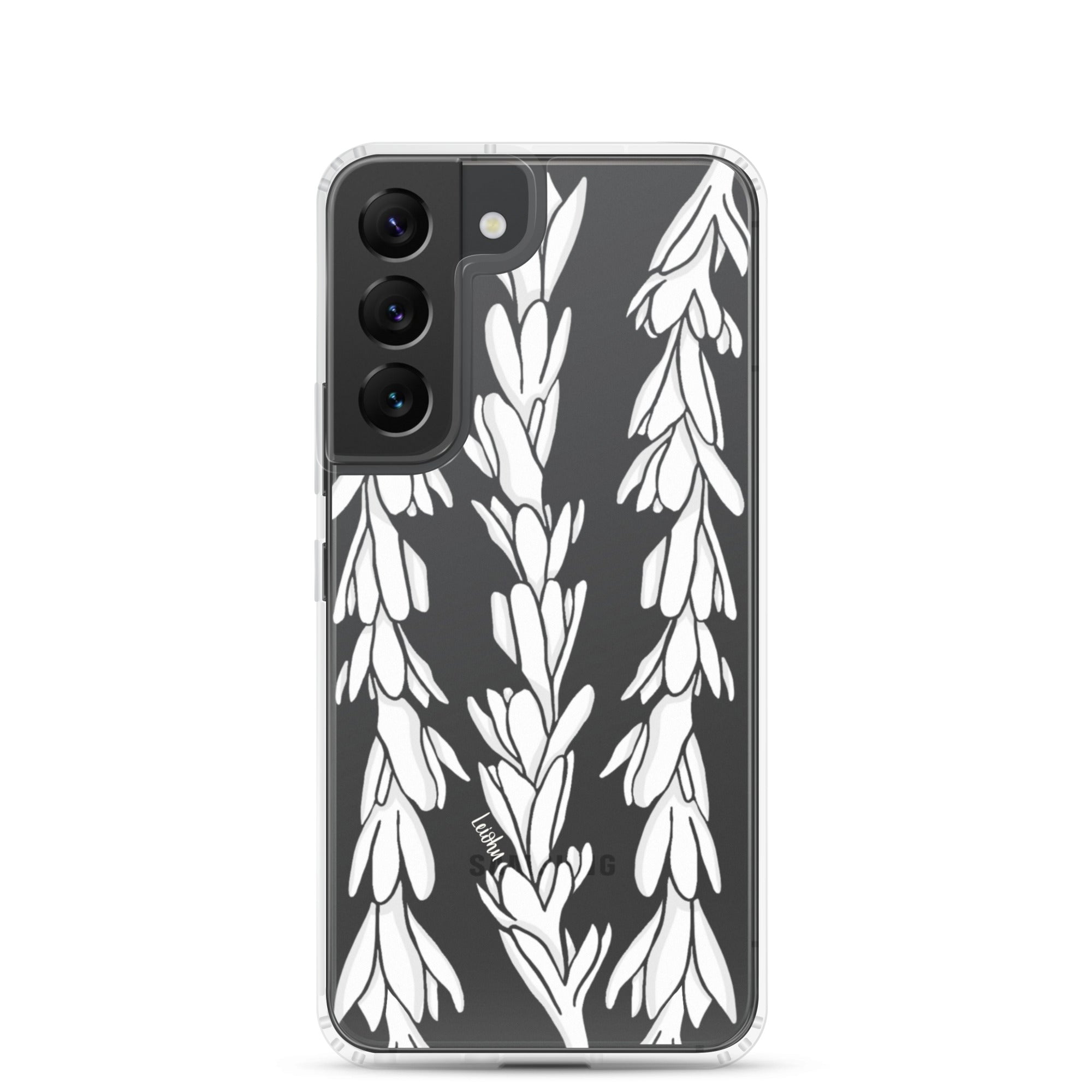 Tuberose Lei - Clear Case for Samsung® - LEIOHU DESIGNS