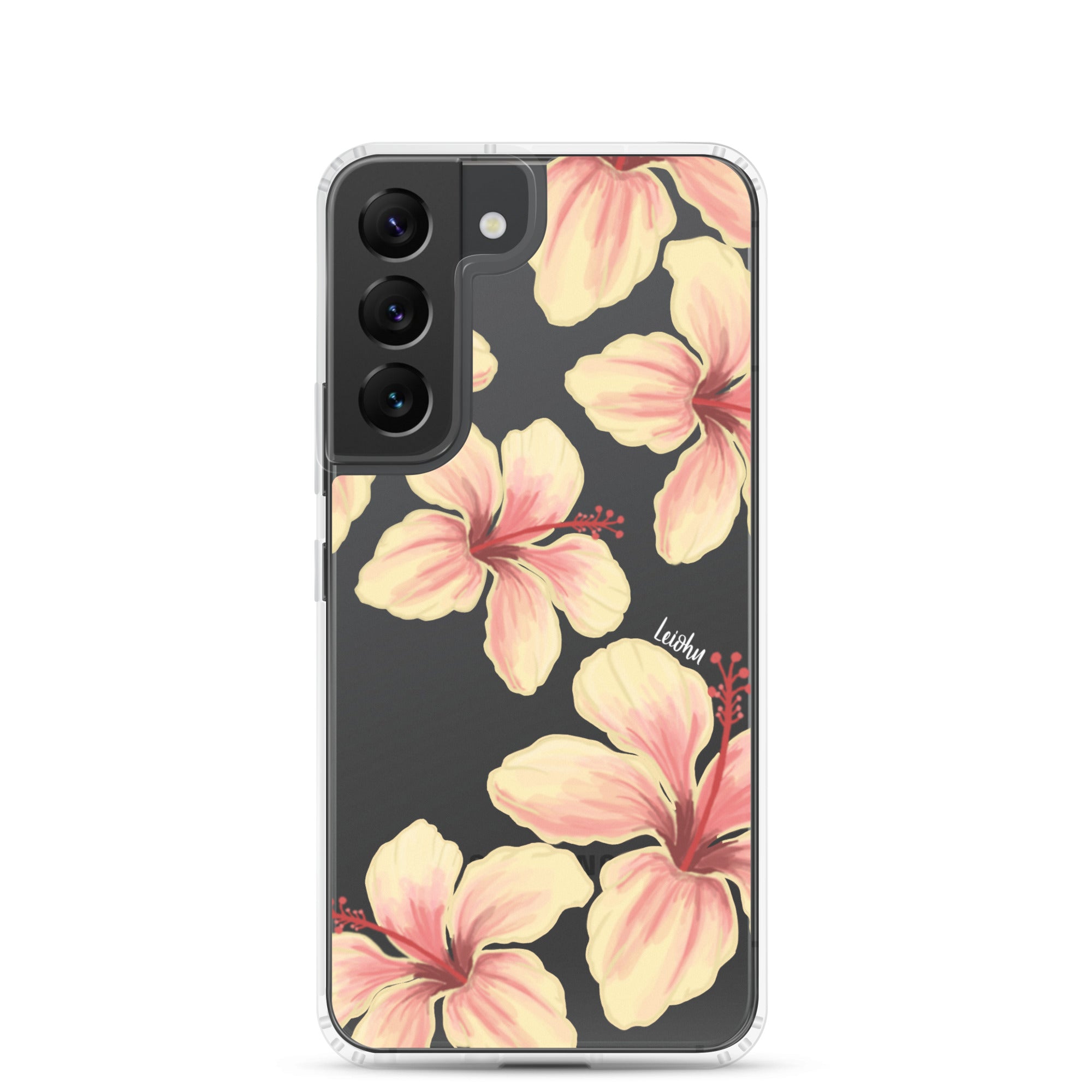 Hibiscus - Clear Case for Samsung® - LEIOHU DESIGNS