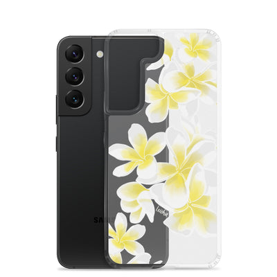 Plumeria - Clear Case for Samsung®