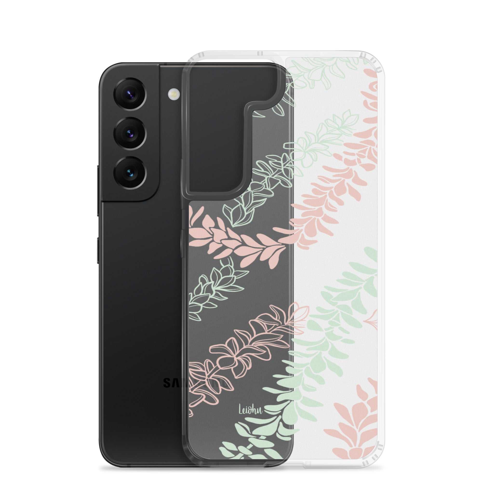 Groovy Pua Melia - Clear Case for Samsung® - LEIOHU DESIGNS