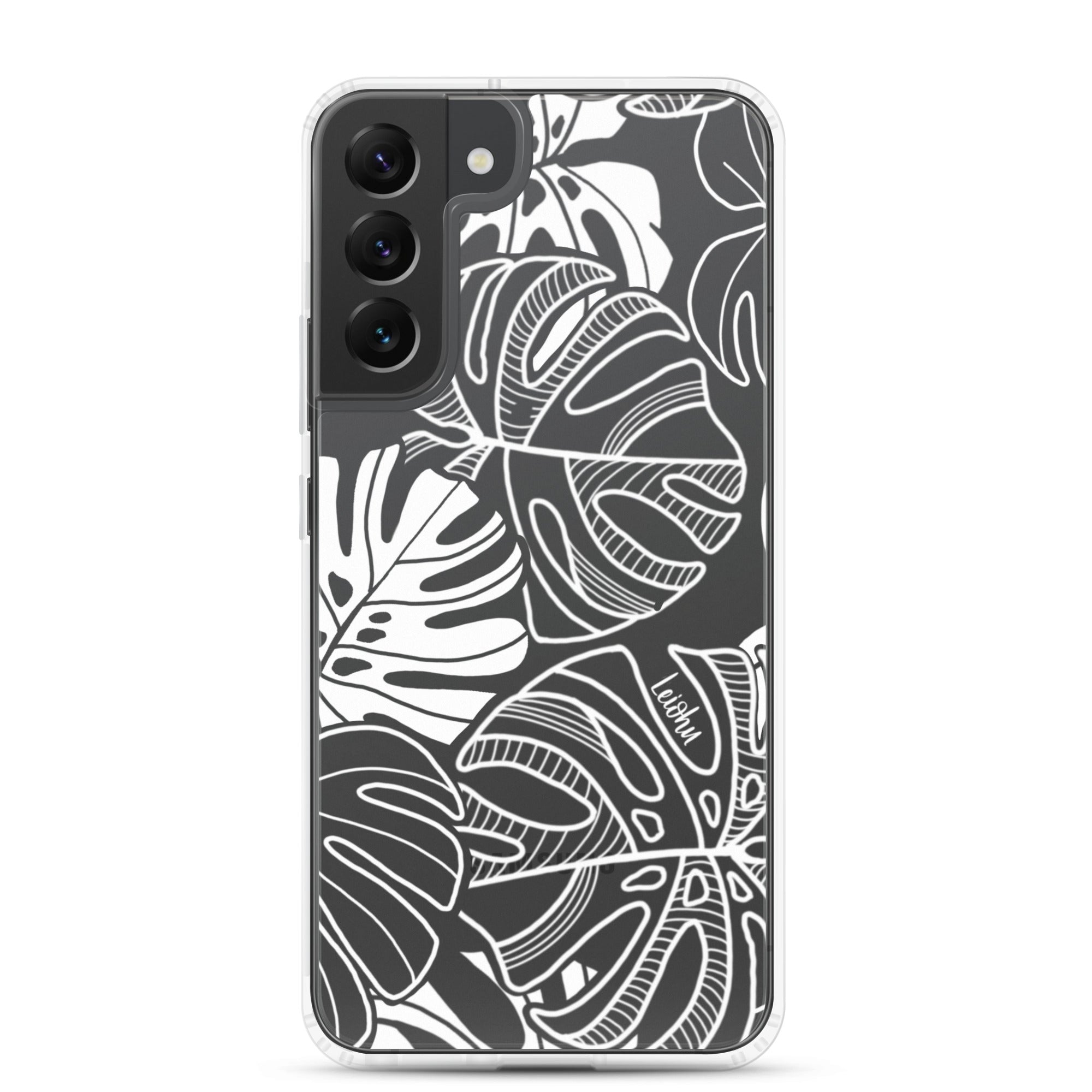 Monstera Dream - Clear Case for Samsung® - LEIOHU DESIGNS