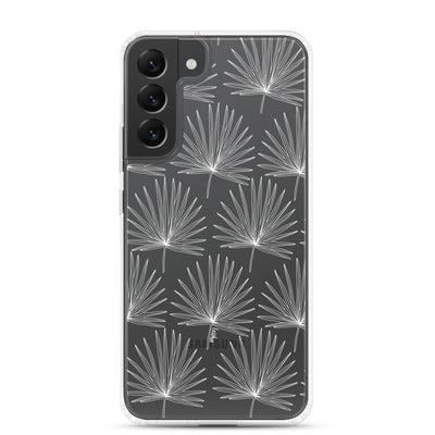 Fan Palm - Clear Case for Samsung®