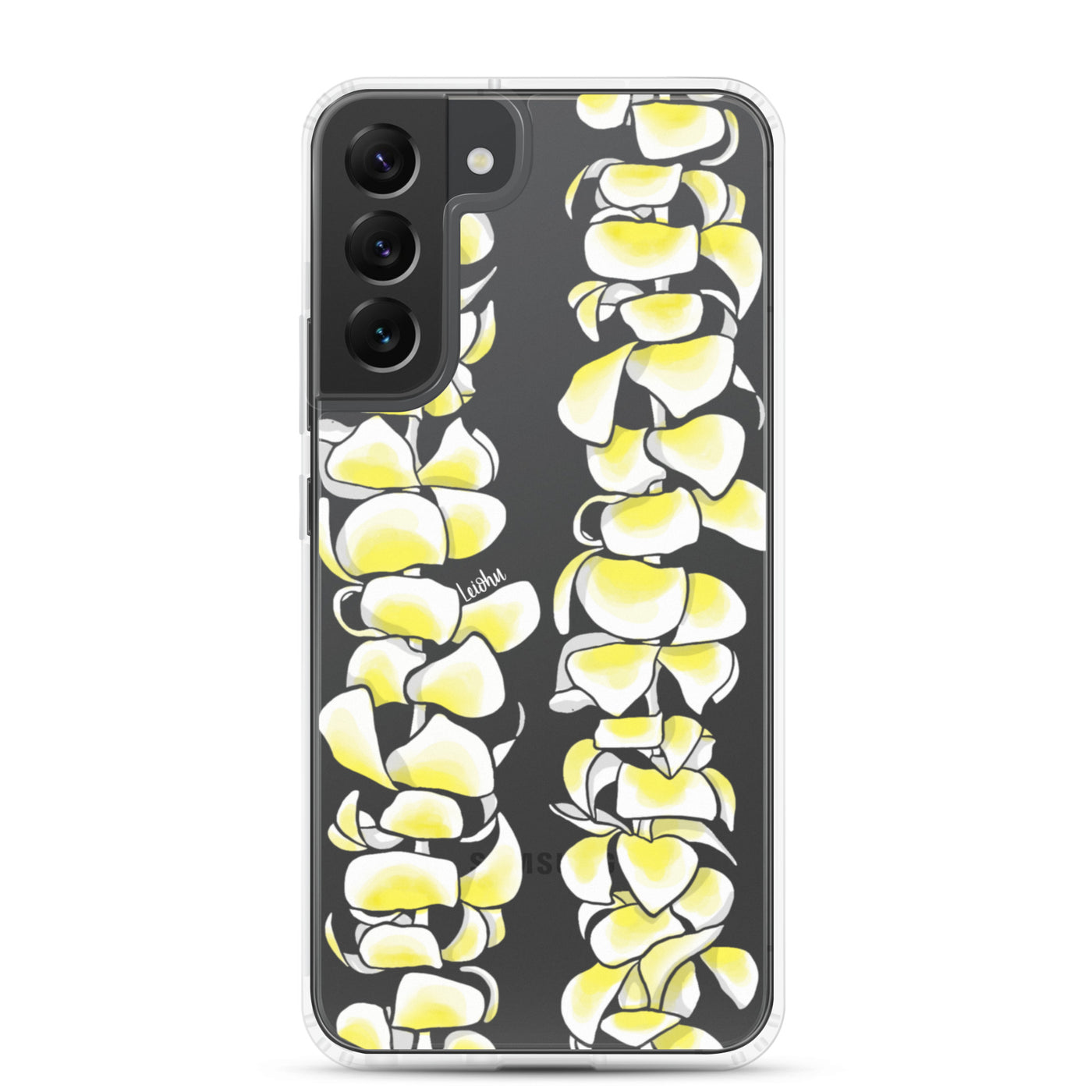 Plumeria - Clear Case for Samsung®