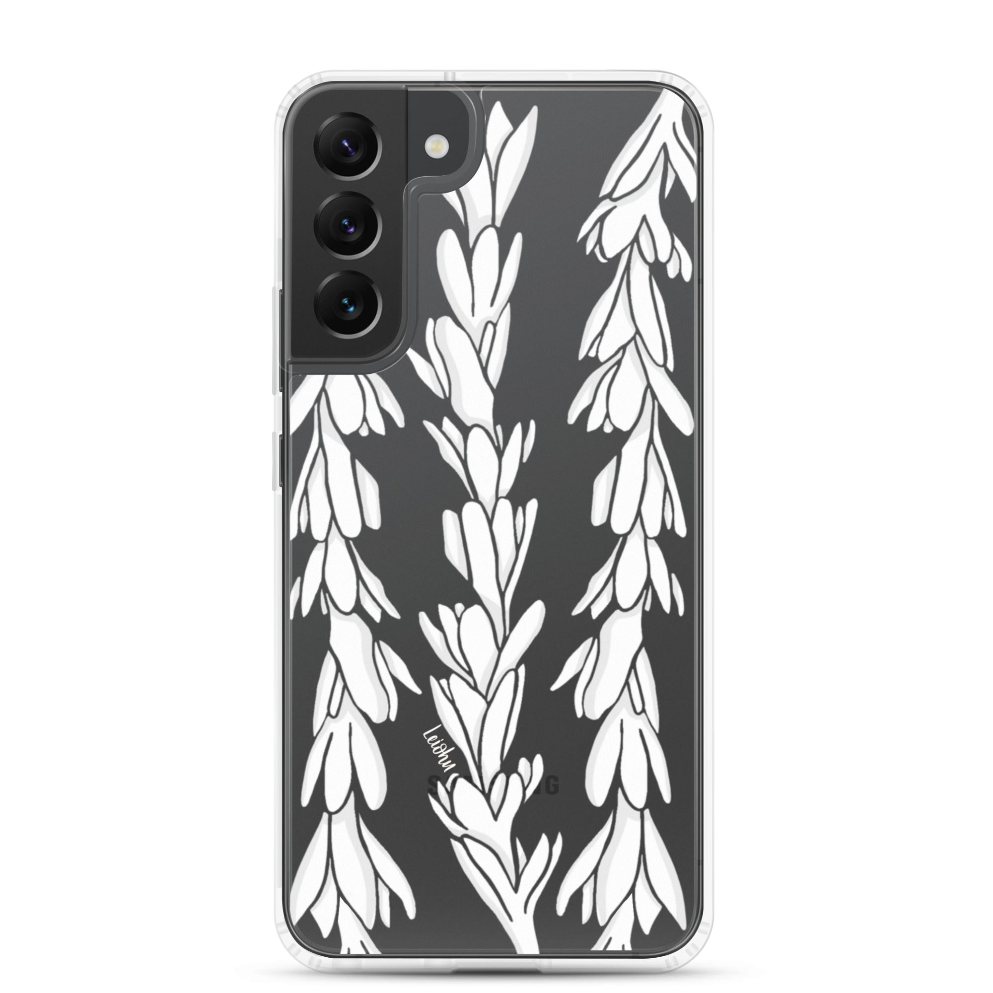 Tuberose Lei - Clear Case for Samsung® - LEIOHU DESIGNS