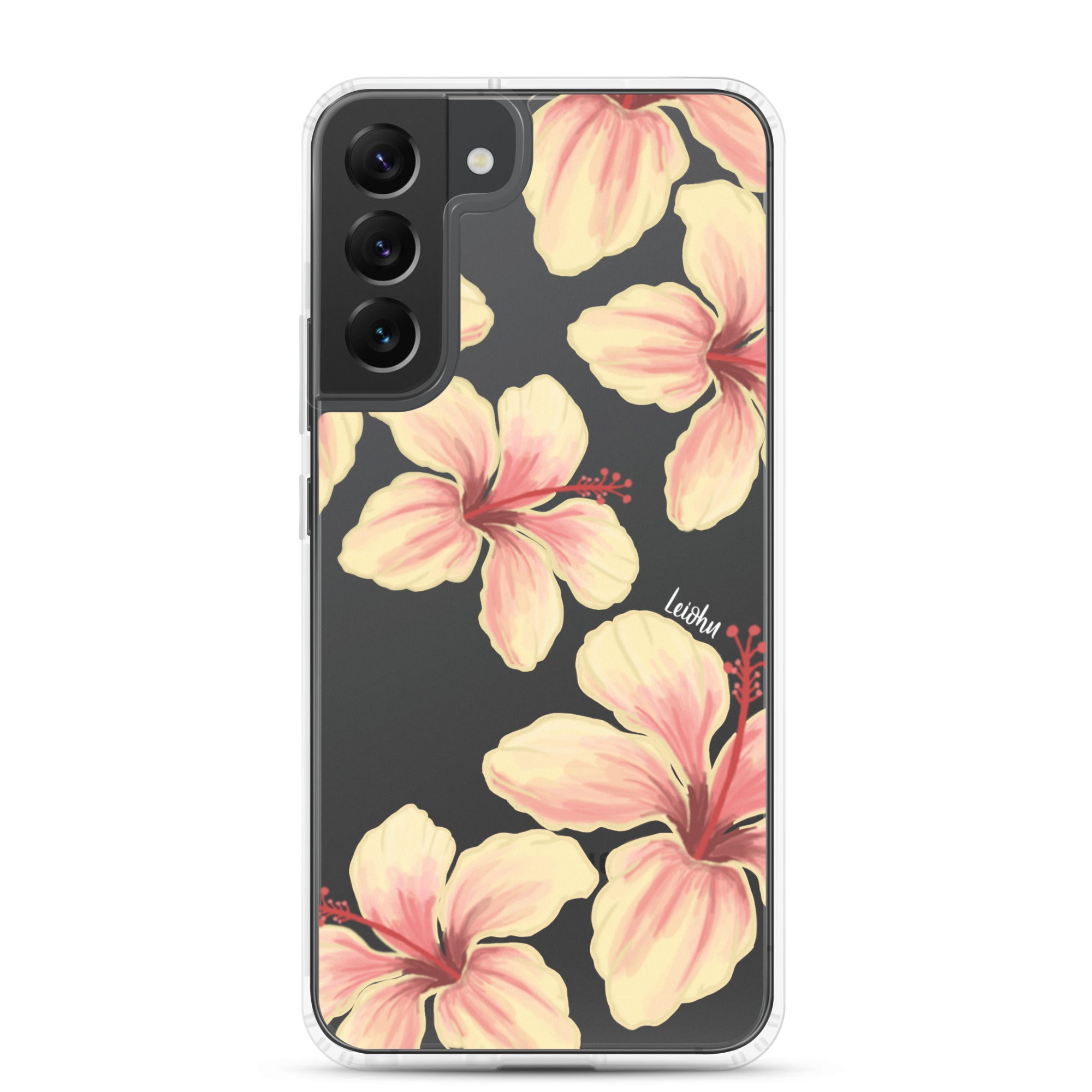 Hibiscus - Clear Case for Samsung® - LEIOHU DESIGNS