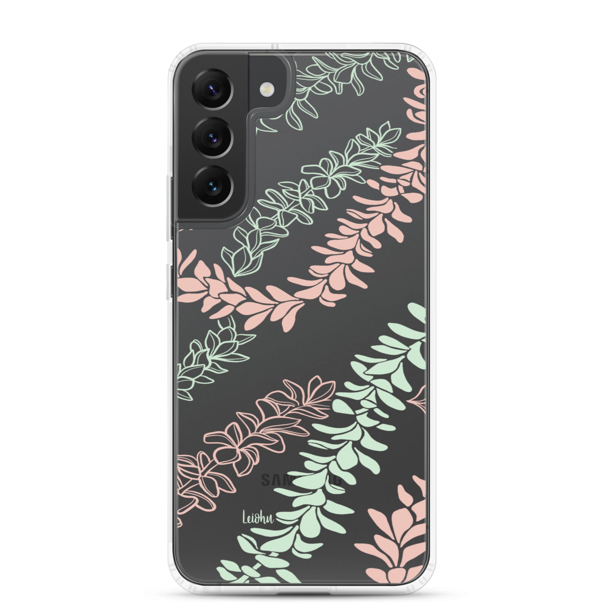 Groovy Pua Melia - Clear Case for Samsung® - LEIOHU DESIGNS