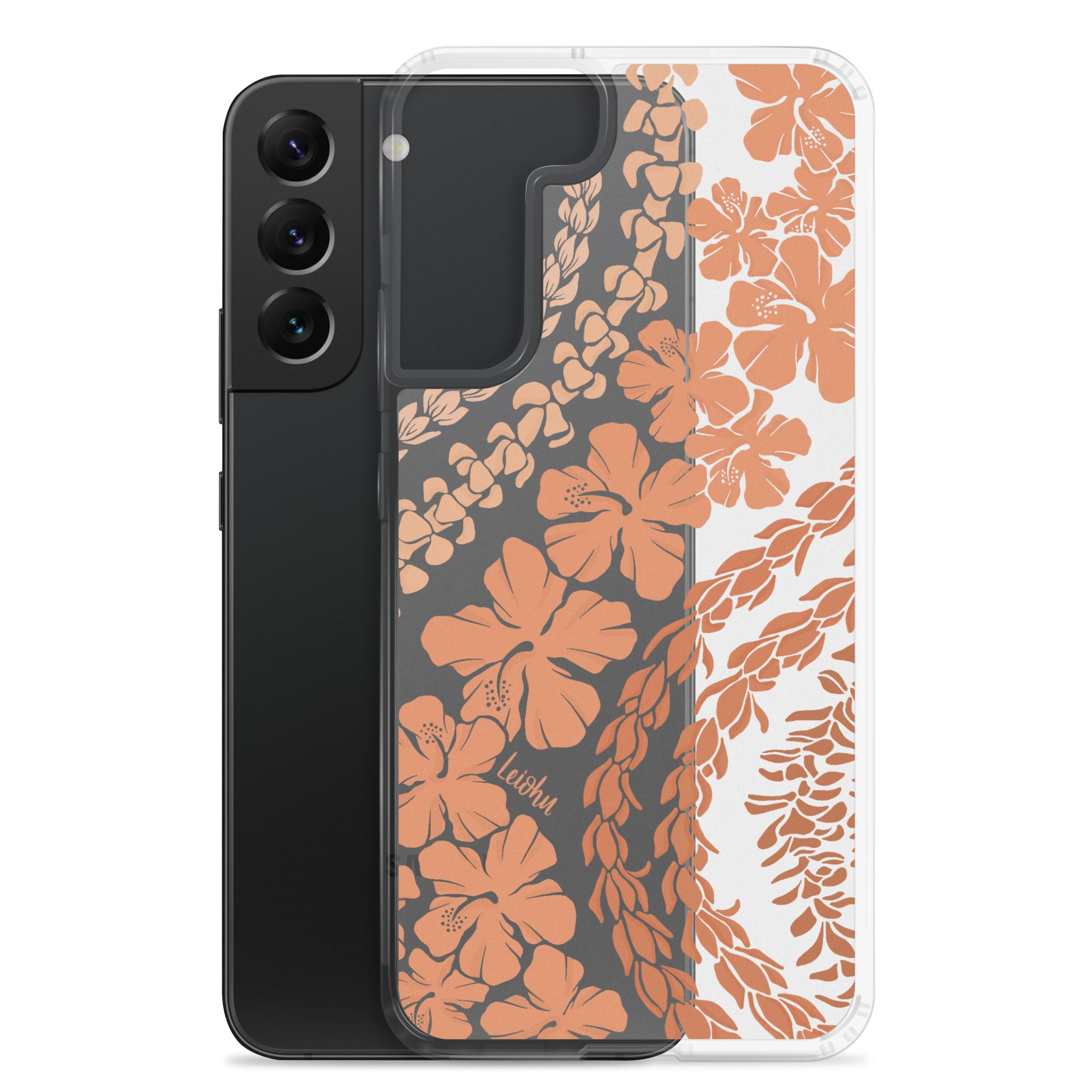 Groovy Lei - Warm - Clear Case for Samsung® - LEIOHU DESIGNS