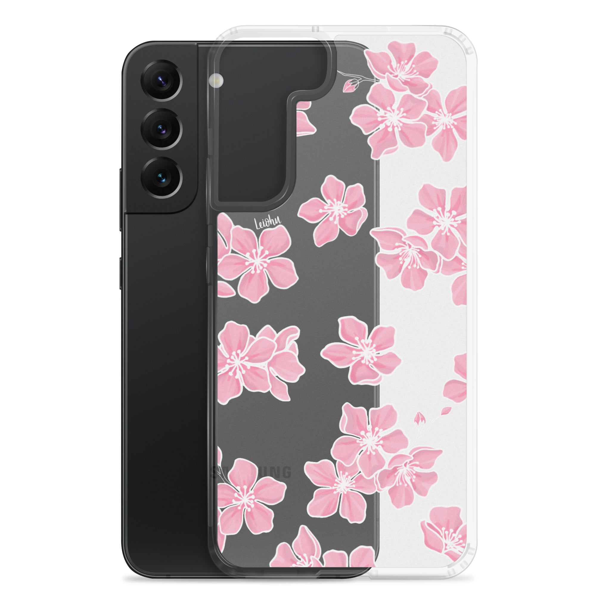 Cherry Blossom - Clear Case for Samsung® - LEIOHU DESIGNS