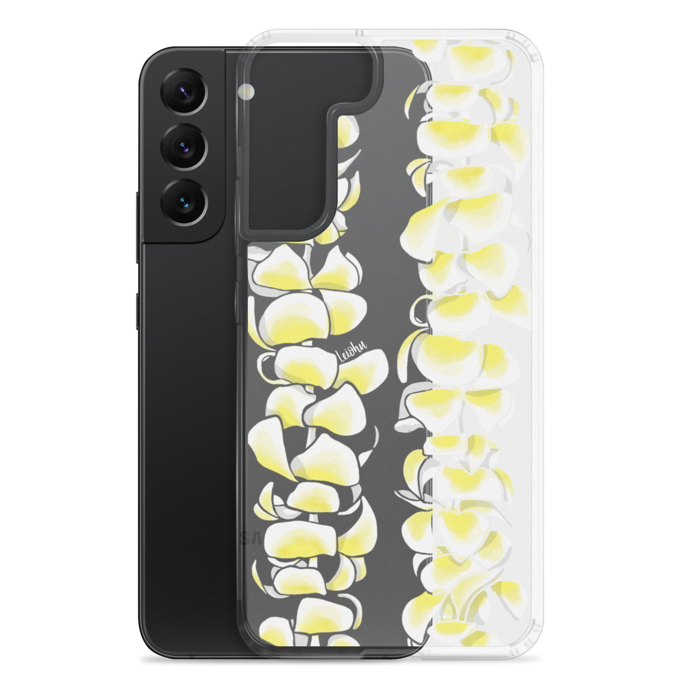 Plumeria - Clear Case for Samsung®