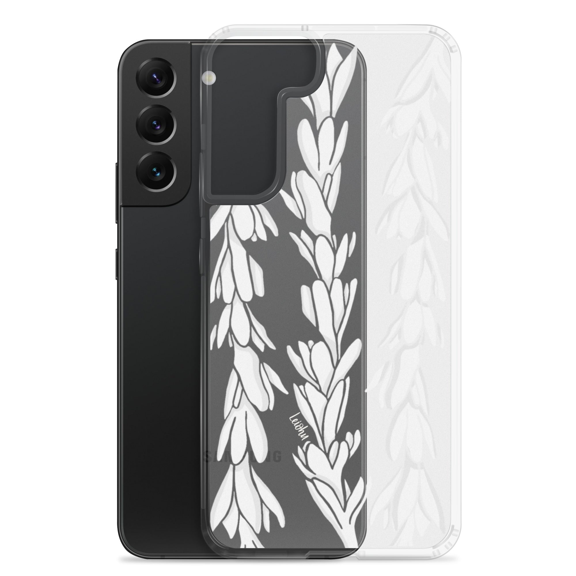 Tuberose Lei - Clear Case for Samsung® - LEIOHU DESIGNS