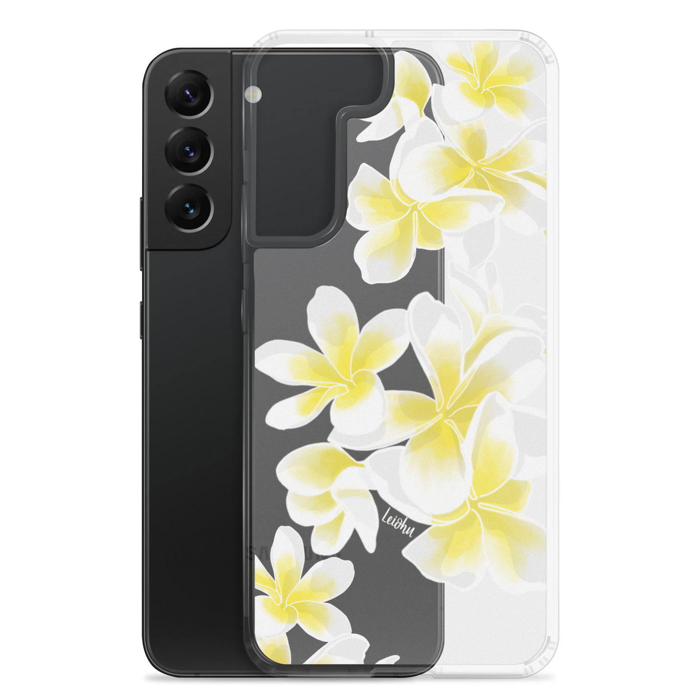 Plumeria - Clear Case for Samsung®