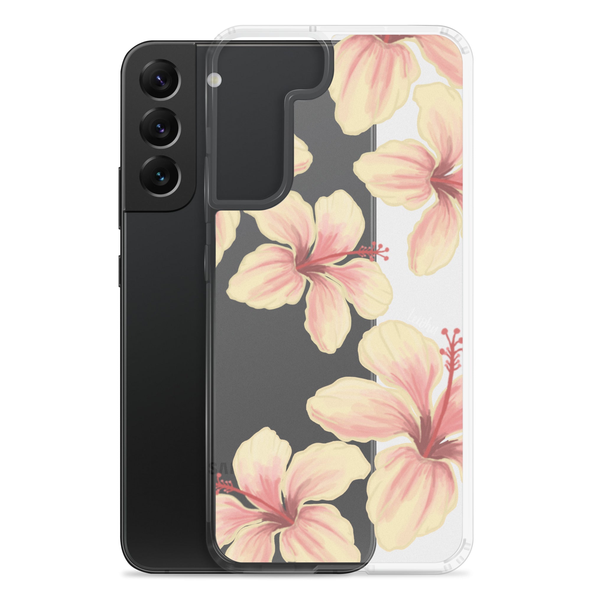 Hibiscus - Clear Case for Samsung® - LEIOHU DESIGNS