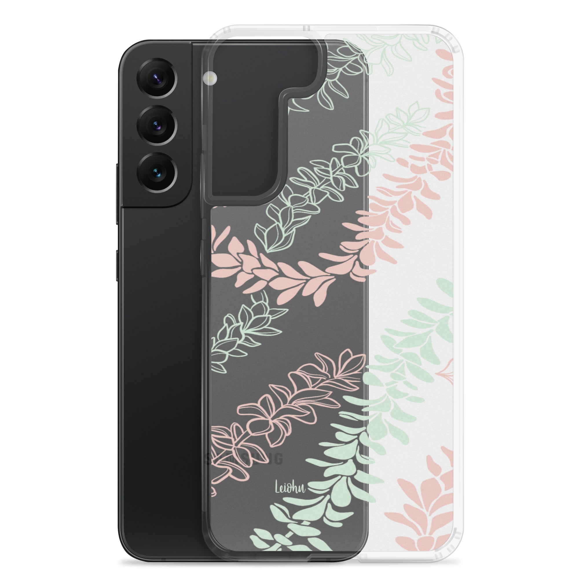 Groovy Pua Melia - Clear Case for Samsung® - LEIOHU DESIGNS