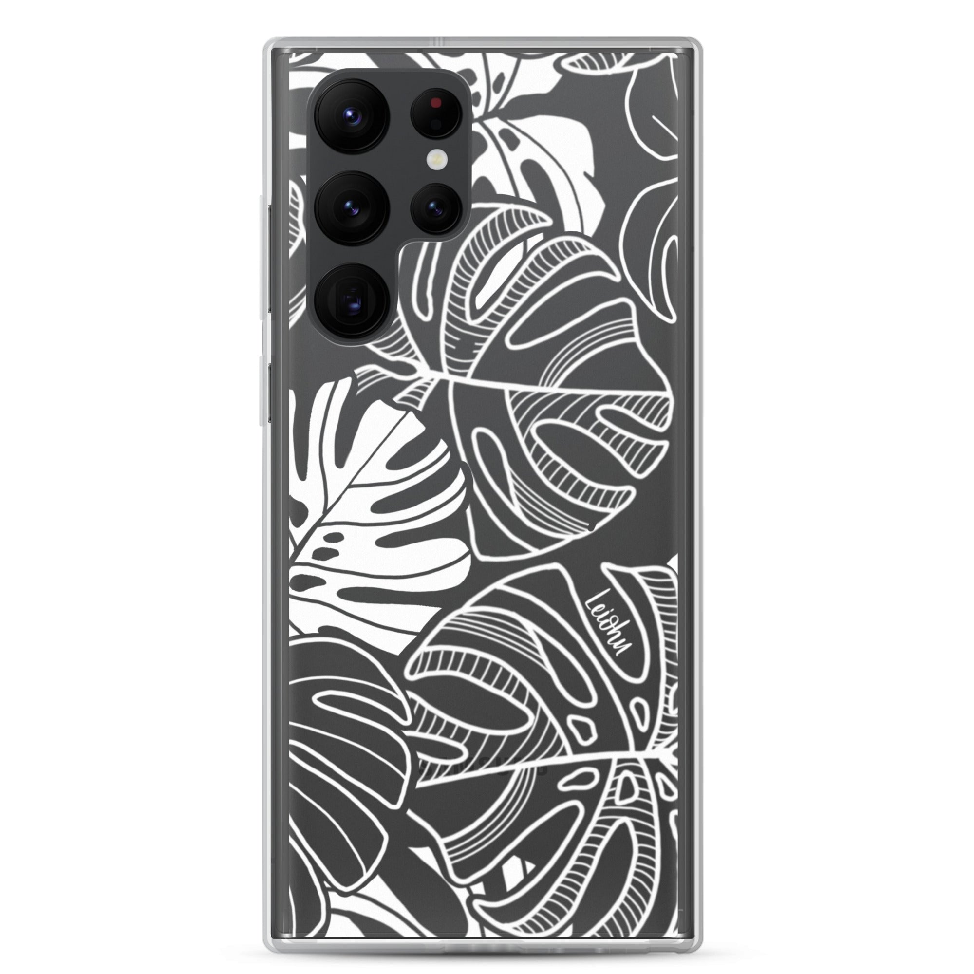 Monstera Dream - Clear Case for Samsung® - LEIOHU DESIGNS