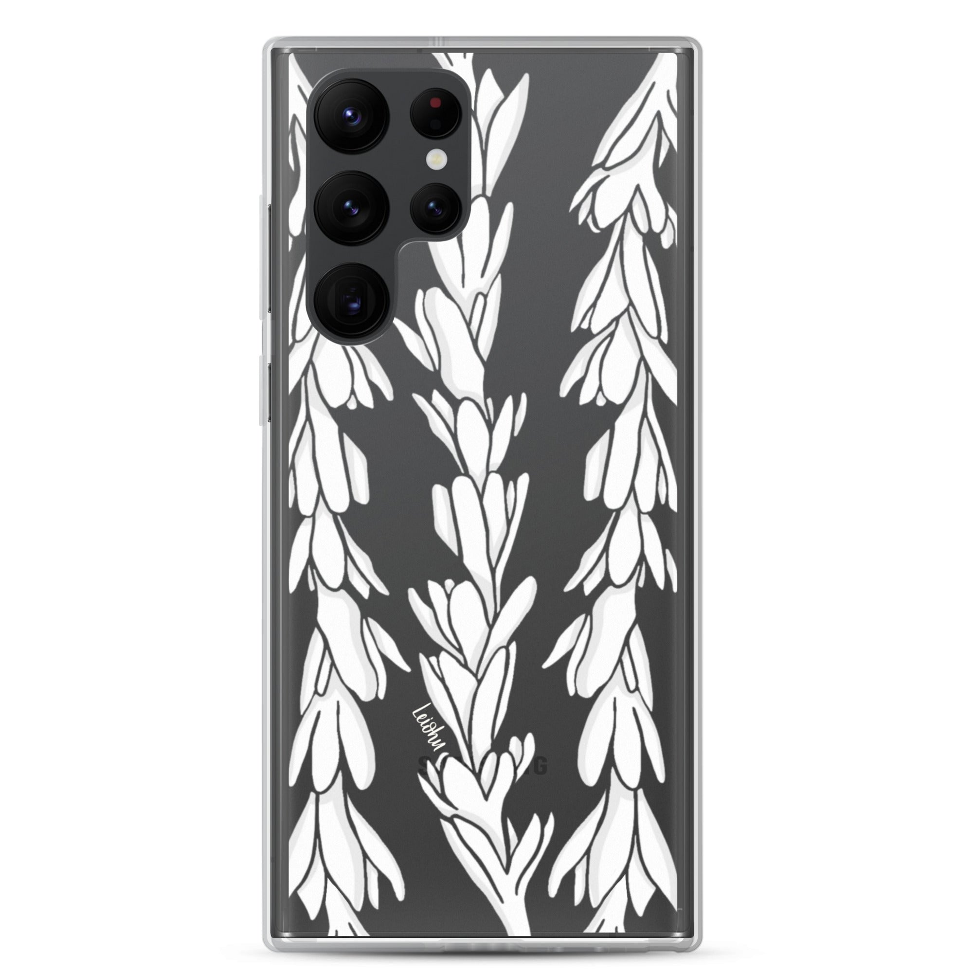 Tuberose Lei - Clear Case for Samsung® - LEIOHU DESIGNS