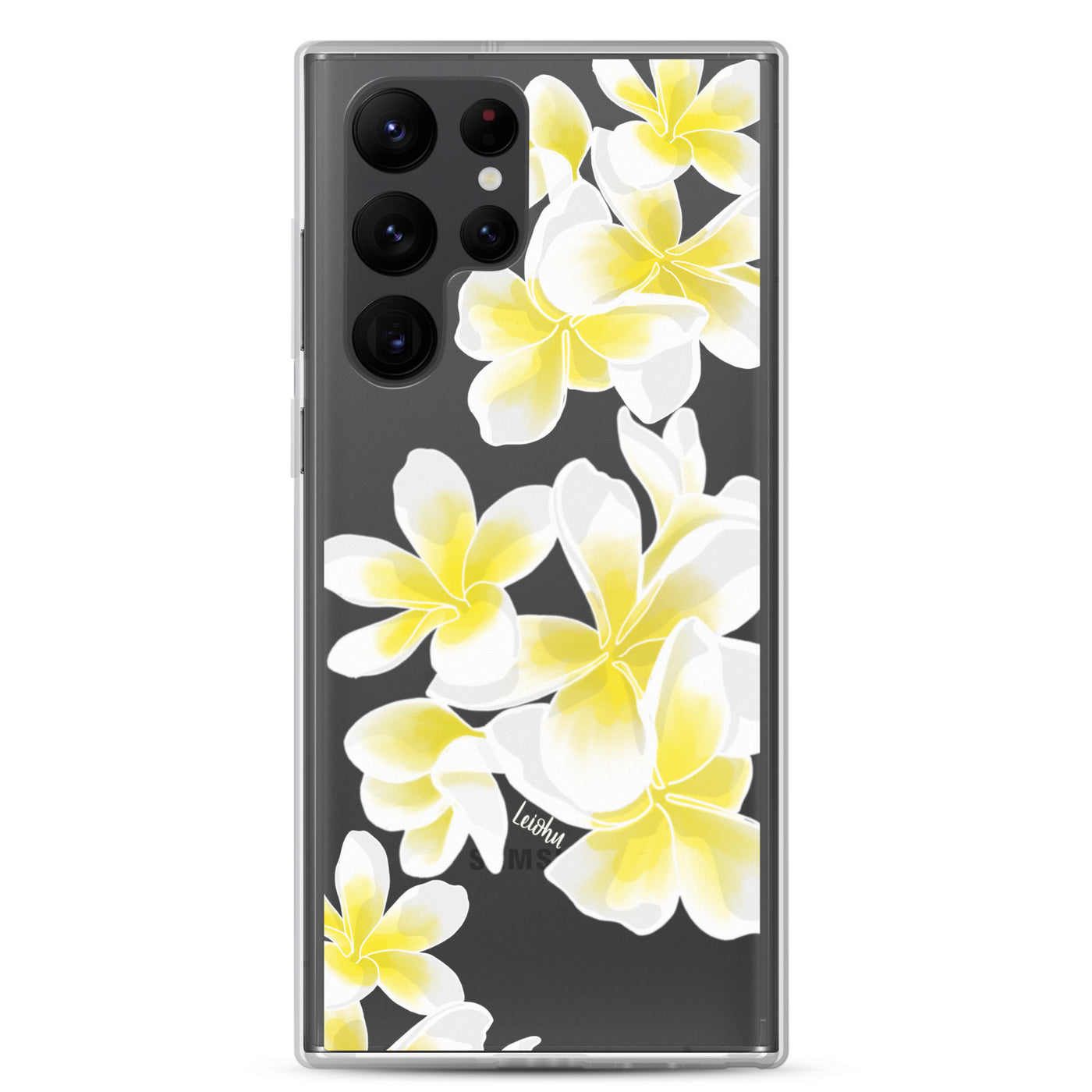 Plumeria - Clear Case for Samsung®