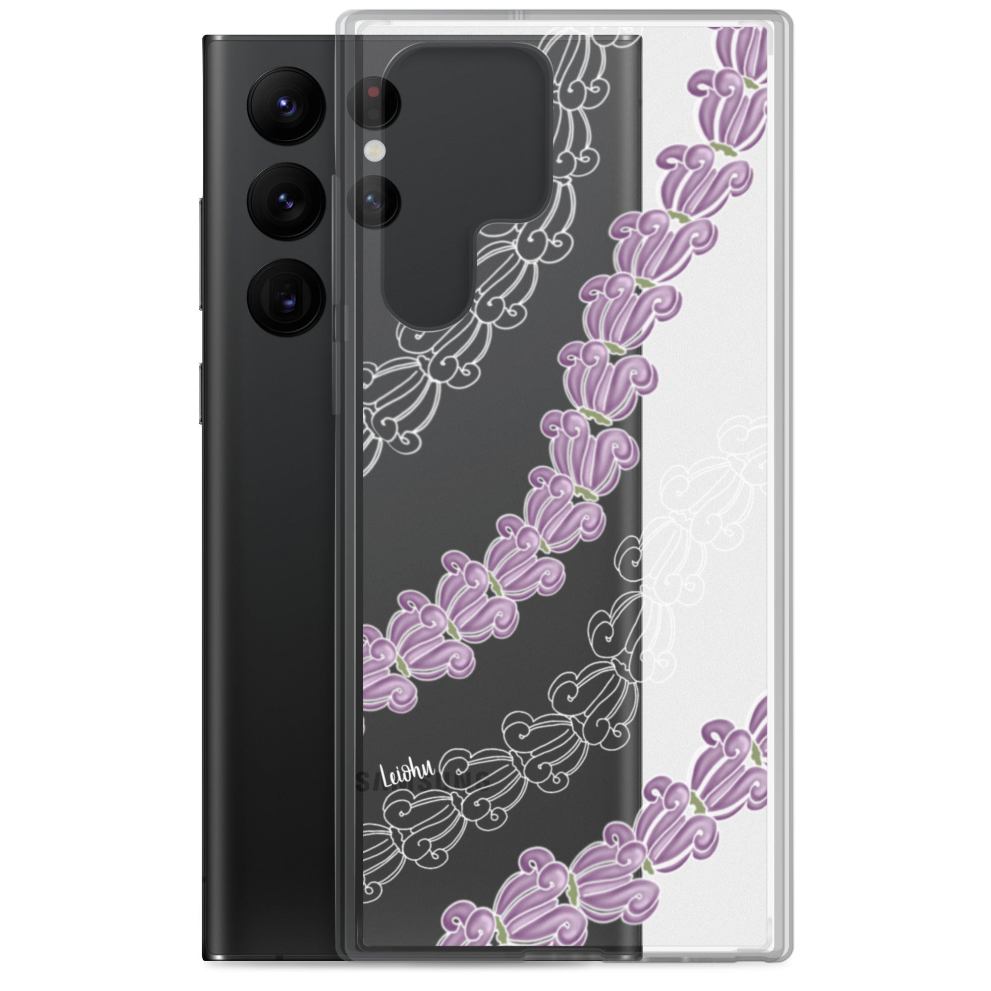 Crown lei - Clear Case for Samsung® - LEIOHU DESIGNS