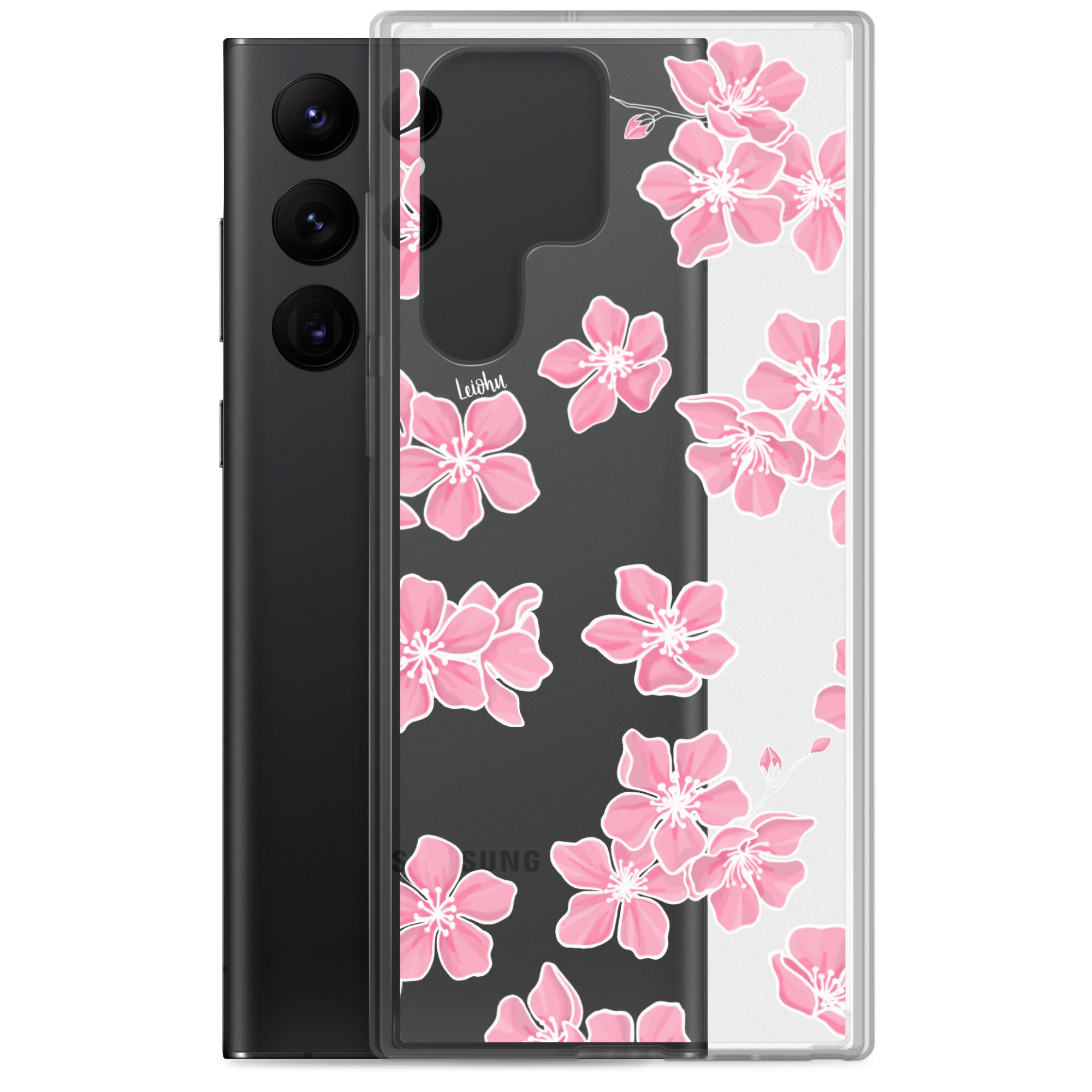 Cherry Blossom - Clear Case for Samsung® - LEIOHU DESIGNS