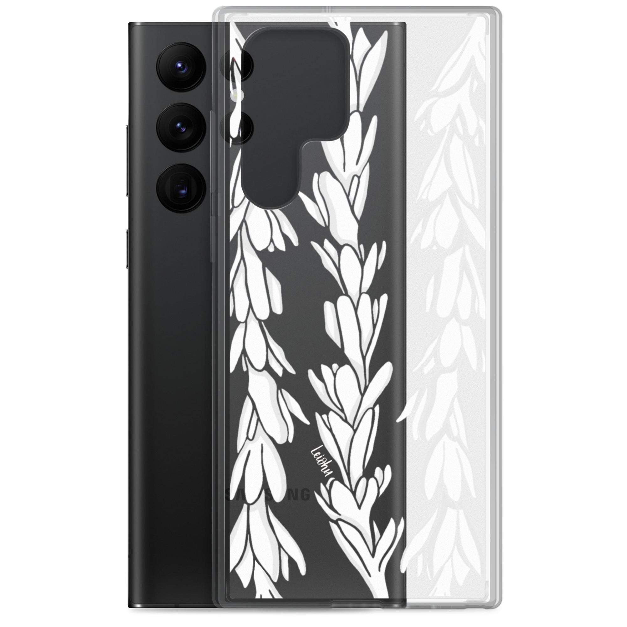 Tuberose Lei - Clear Case for Samsung® - LEIOHU DESIGNS