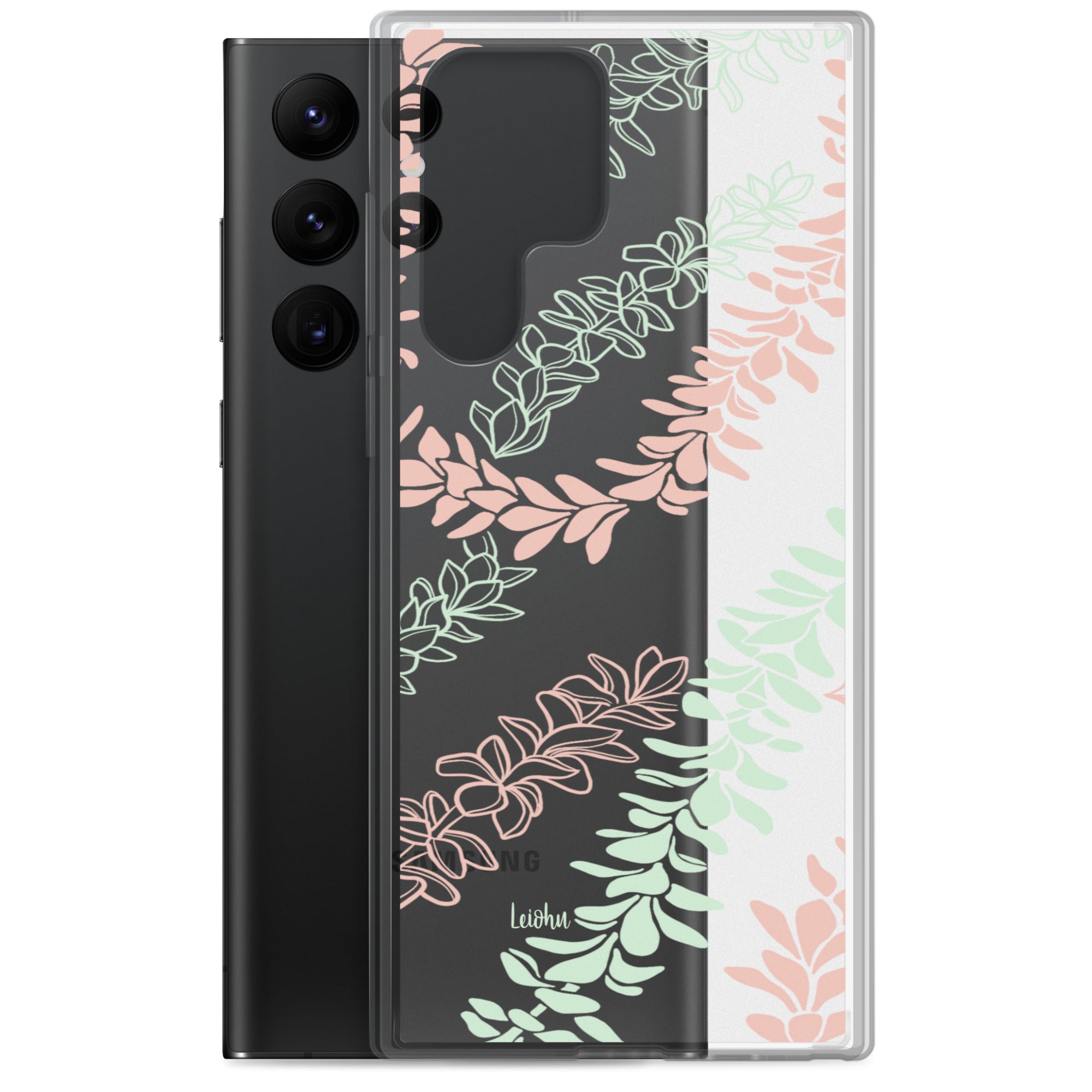 Groovy Pua Melia - Clear Case for Samsung® - LEIOHU DESIGNS