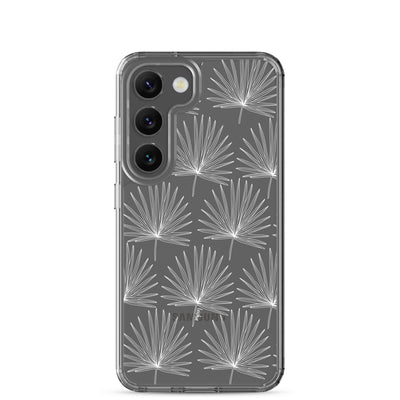 Fan Palm - Clear Case for Samsung®