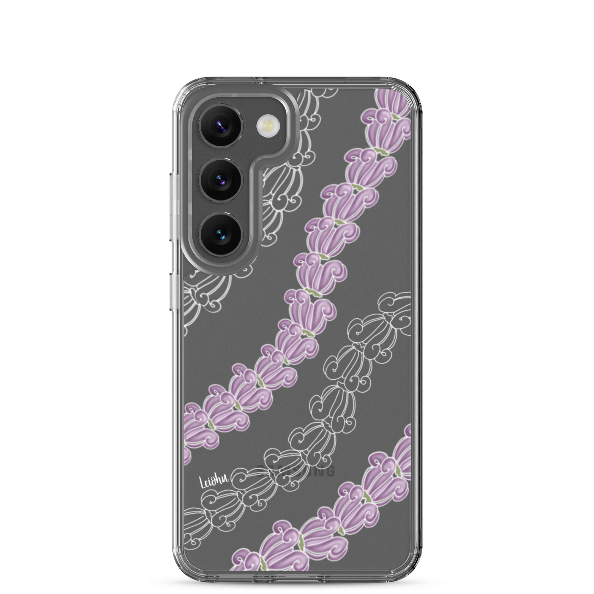 Crown lei - Clear Case for Samsung® - LEIOHU DESIGNS