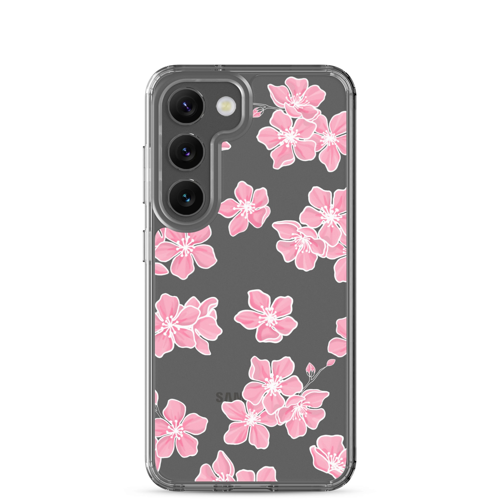 Cherry Blossom - Clear Case for Samsung® - LEIOHU DESIGNS