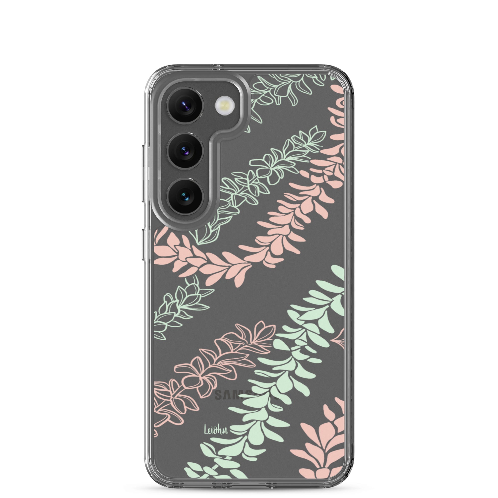 Groovy Pua Melia - Clear Case for Samsung® - LEIOHU DESIGNS