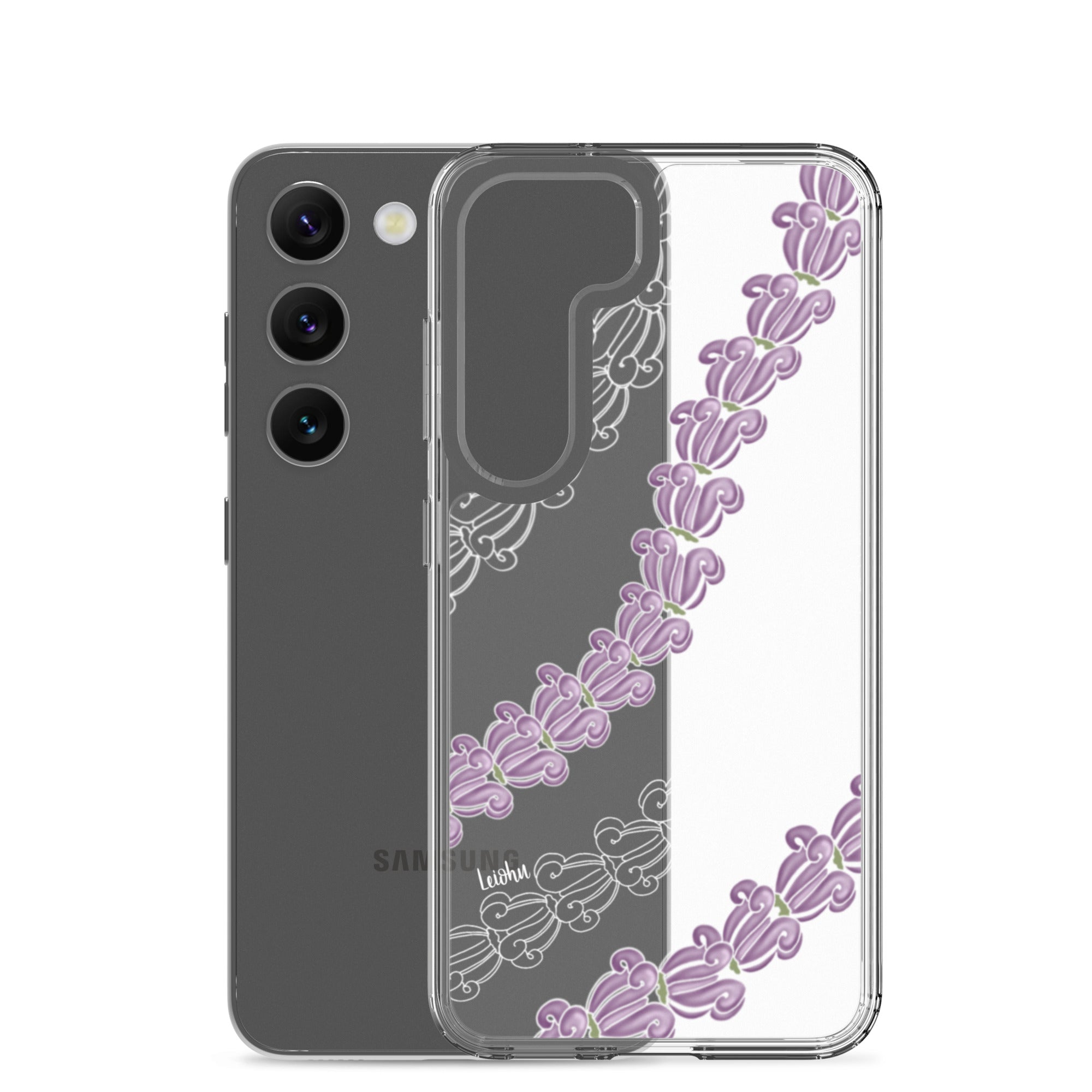 Crown lei - Clear Case for Samsung® - LEIOHU DESIGNS